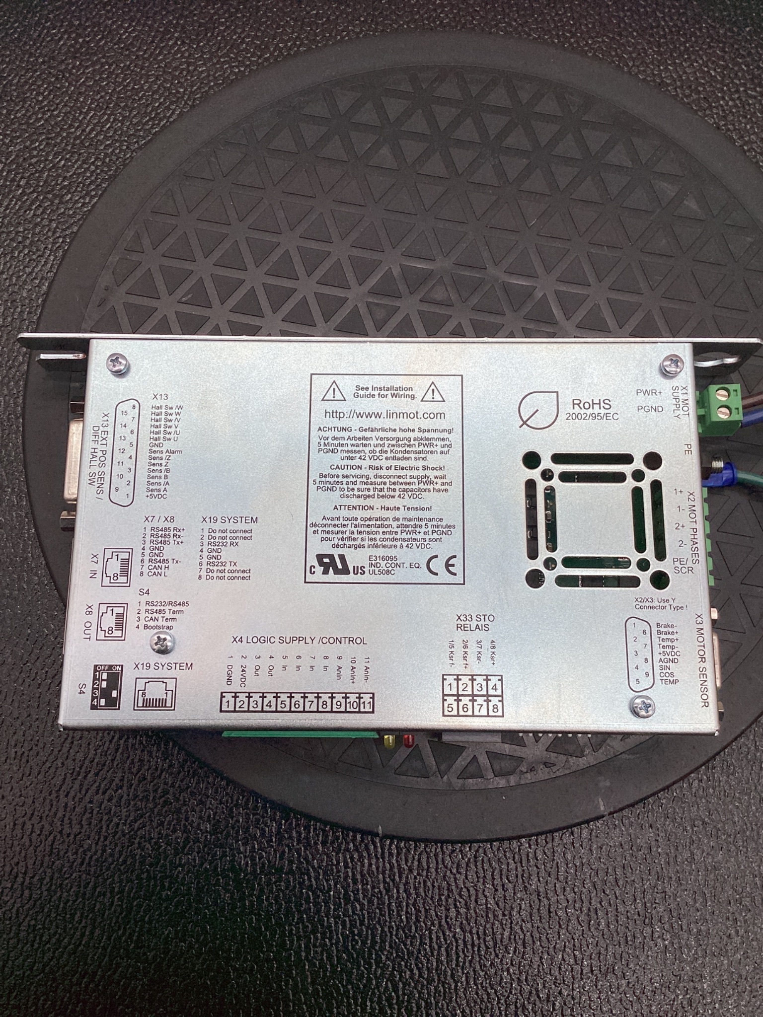 LinMot C1100-GP-XC-1S-000 Servo Drive USED 5