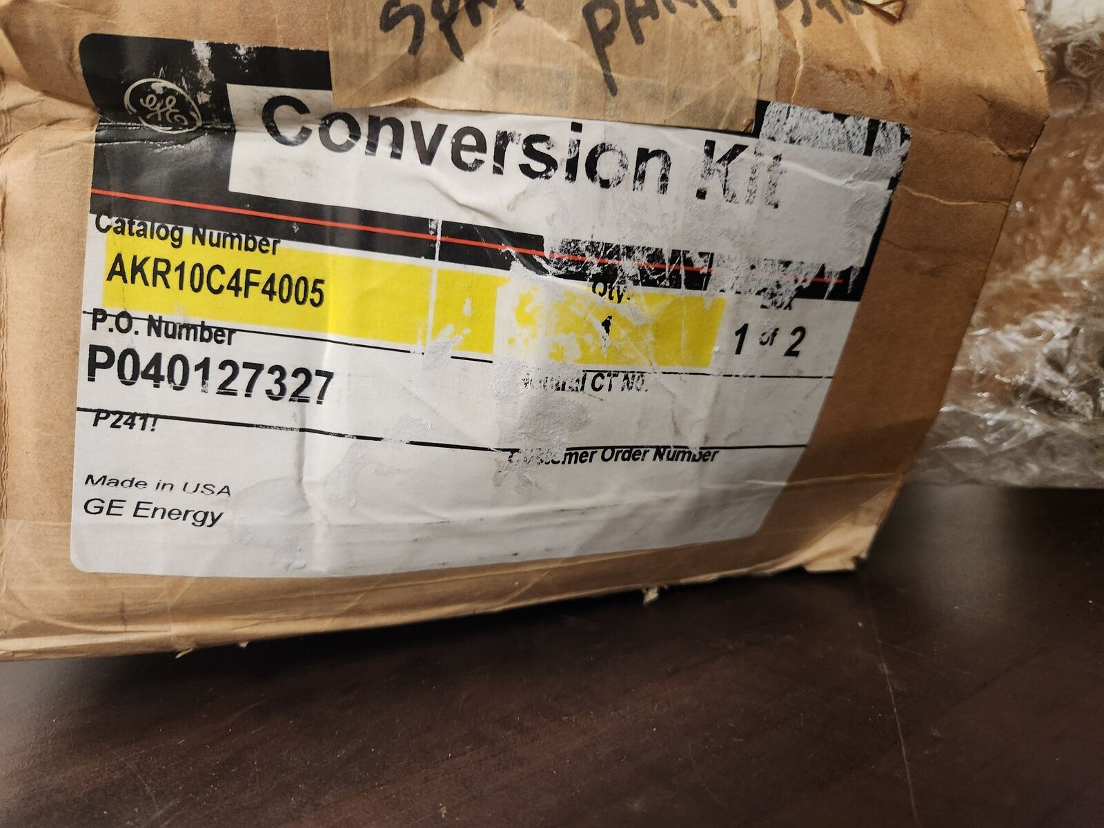 GENERAL ELECTIC TSVG940BK 1500 - 4000 AMP MICROVERSA TRIP UNIT NIB 0
