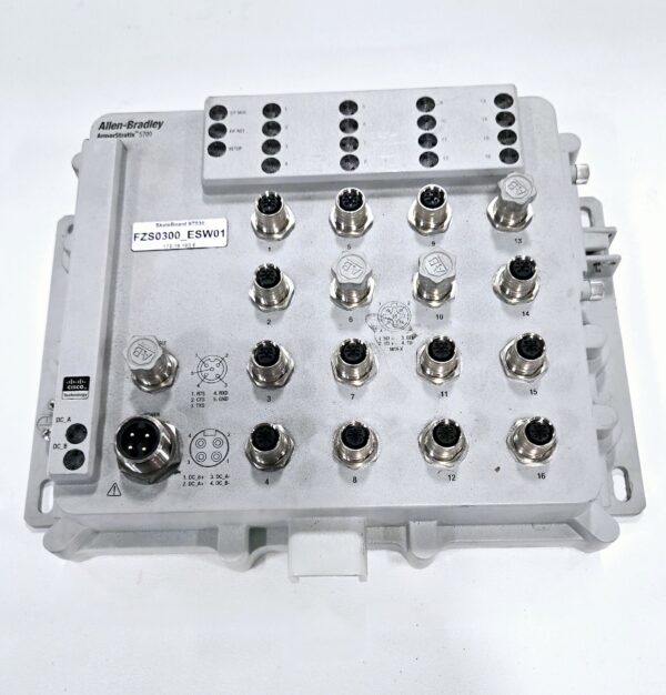 Used ALLEN BRADLEY 1783-ZMS16TA PLC Ethernet and Communication