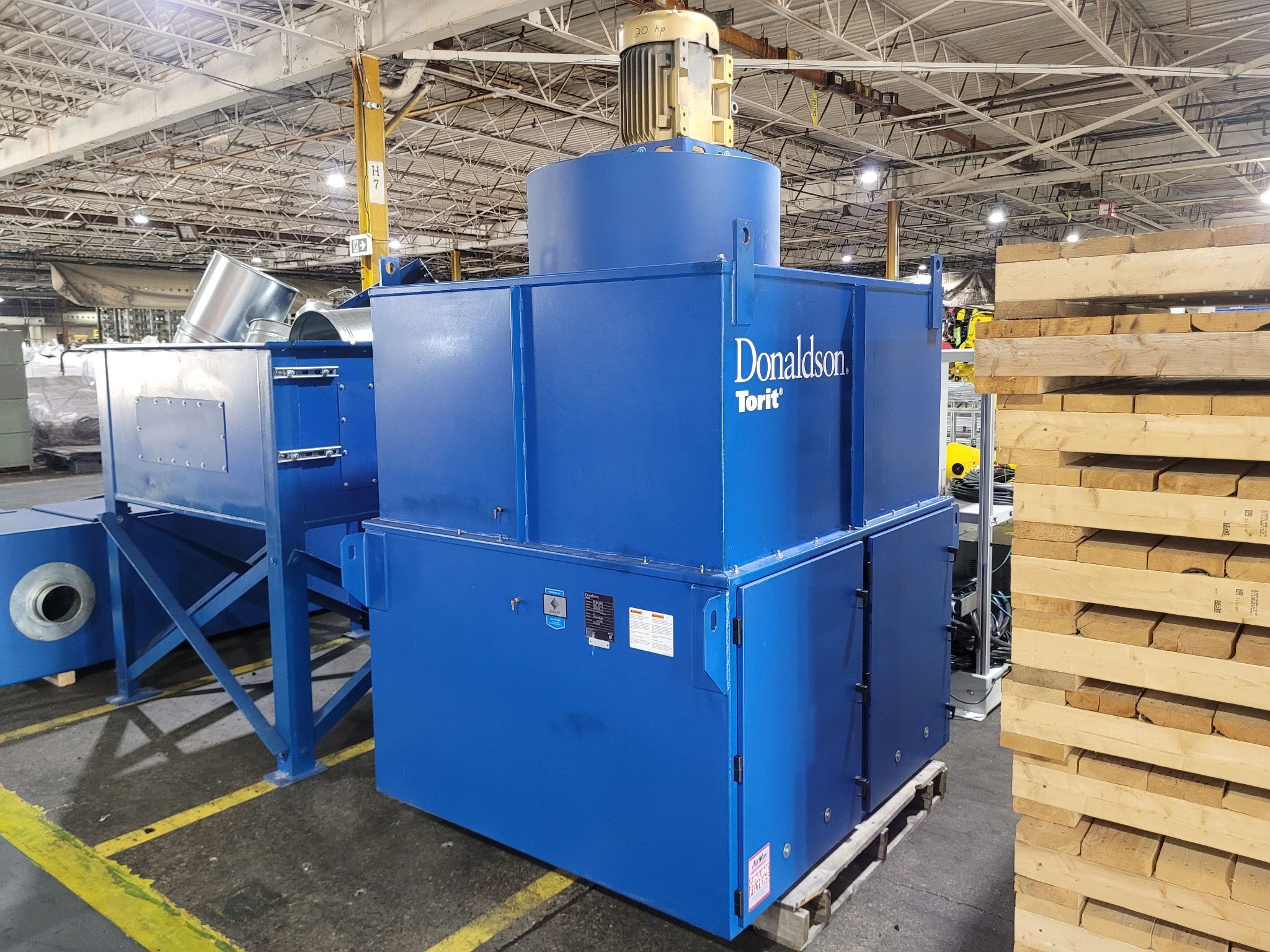 DONALDSON TORIT WSO 25-4 MIST COLLECTOR USED 2