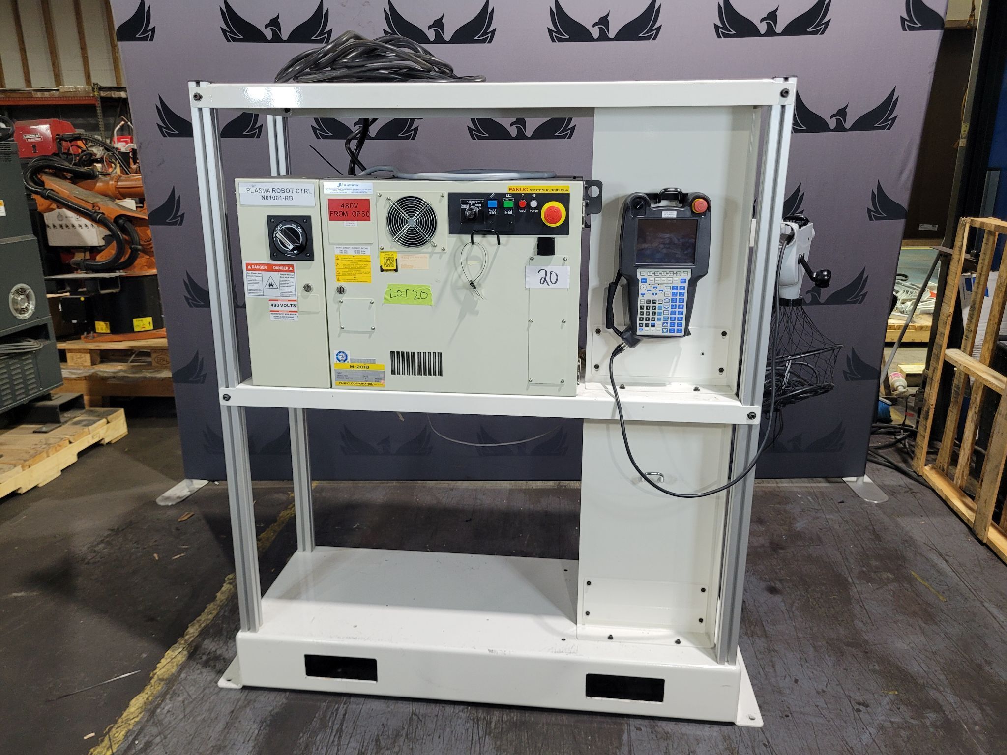 FANUC M-20iB/25 Robot w/ R-30iB PLUS Controls USED 6