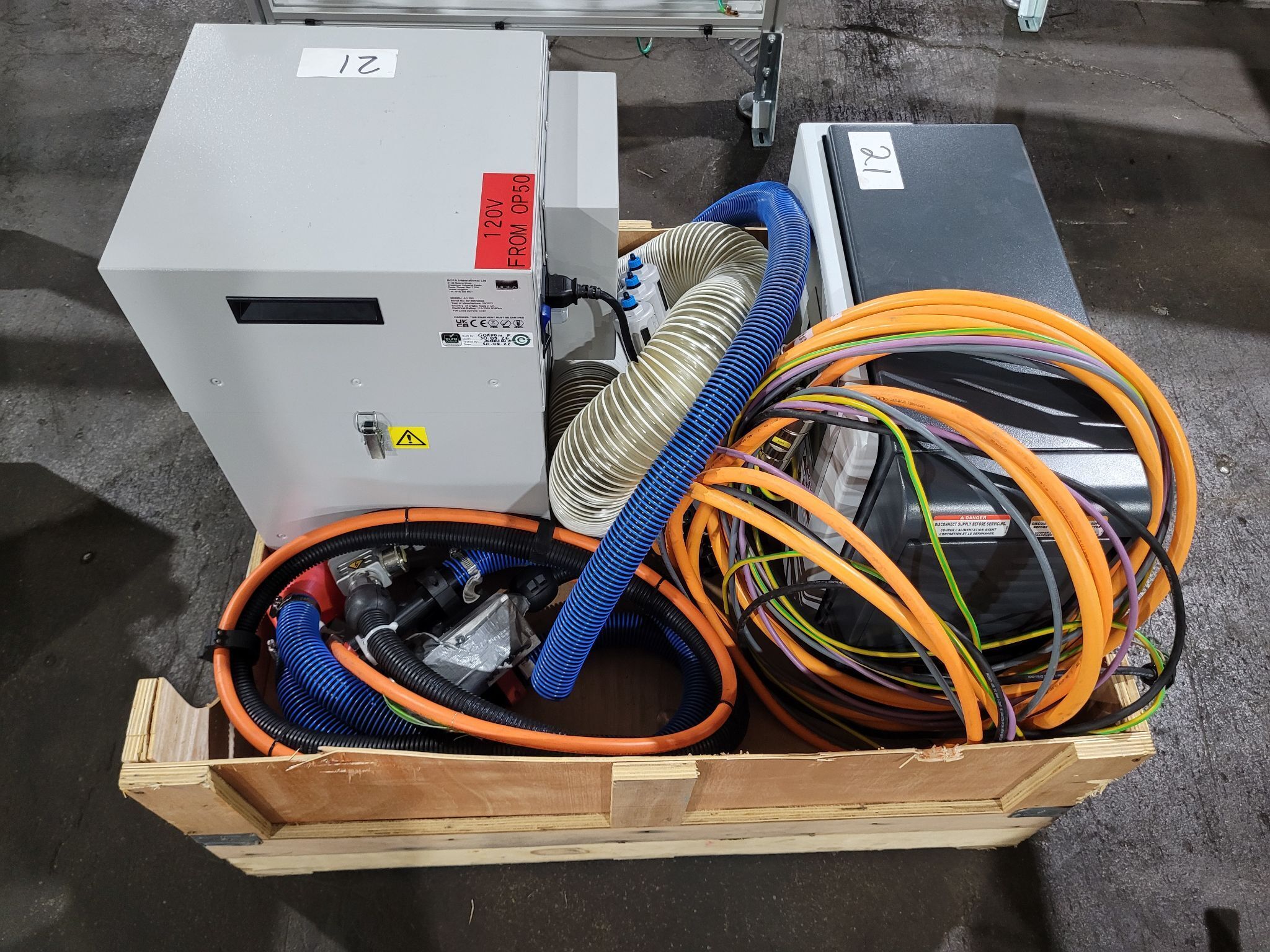 PLASMATREAT FG5001S SYS Plasma Generator W/ BOFA AD350 Laser Fume Extractor USED 10