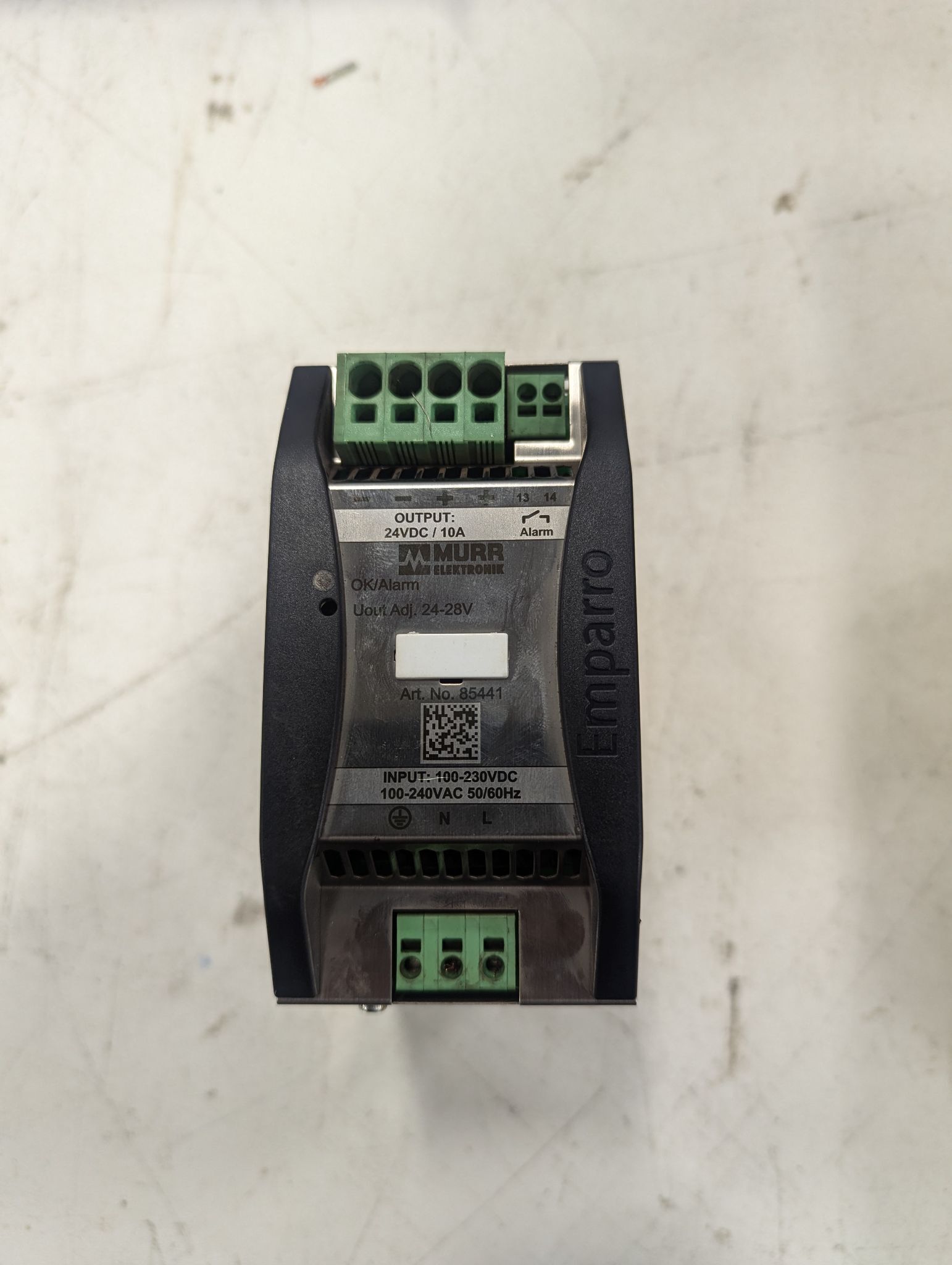 MURR ELEKTRONIK 85441 SWITCH MODE POWER SUPPLY 0