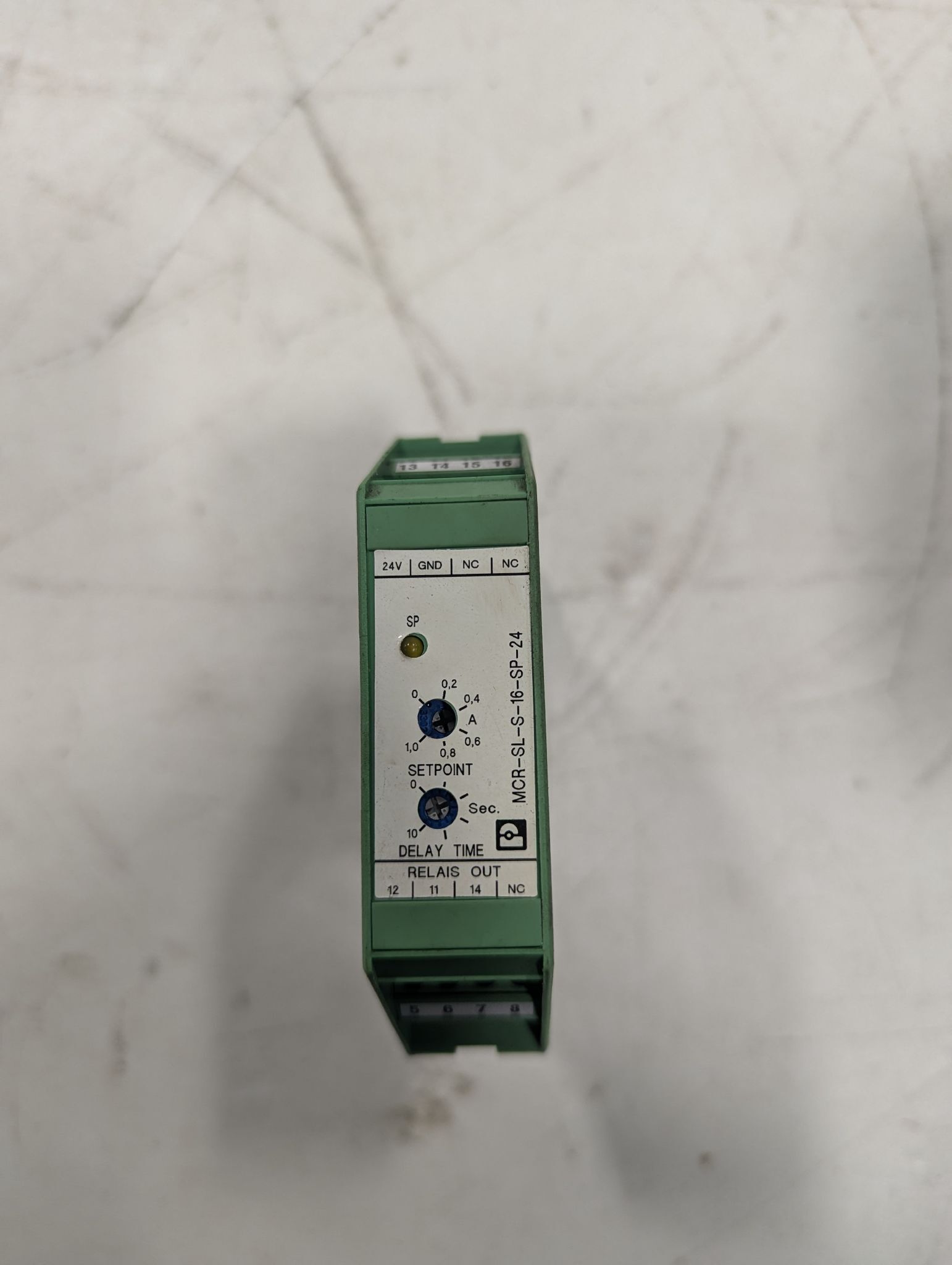 PHOENIX CONTACT MCR-SL-S-16-SP-24 RELAY OUTPUT MODULE USED 0
