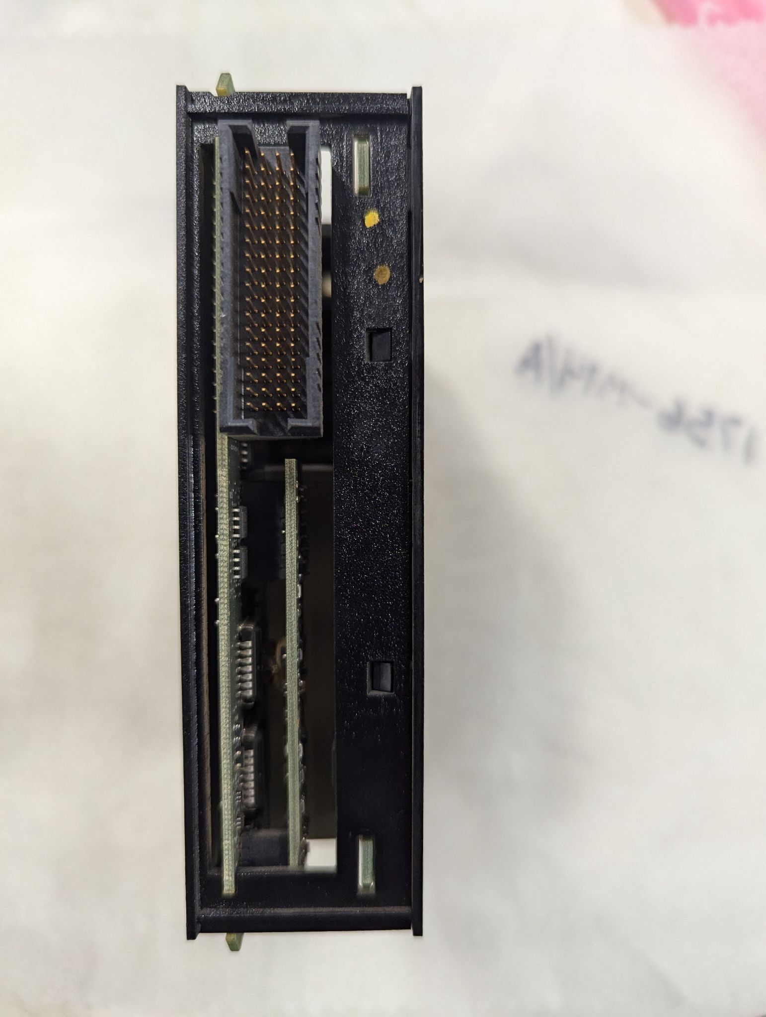 ALLEN BRADLEY 1756-L55/A WITH 1756-M14/A CONTROL LOGIX PROCESSOR UNIT USED 2