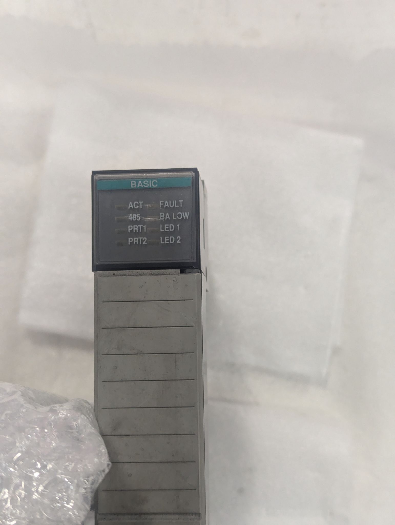 ALLEN BRADLEY 1746-BAS/A SLC 500 BASIC MODULE USED 2