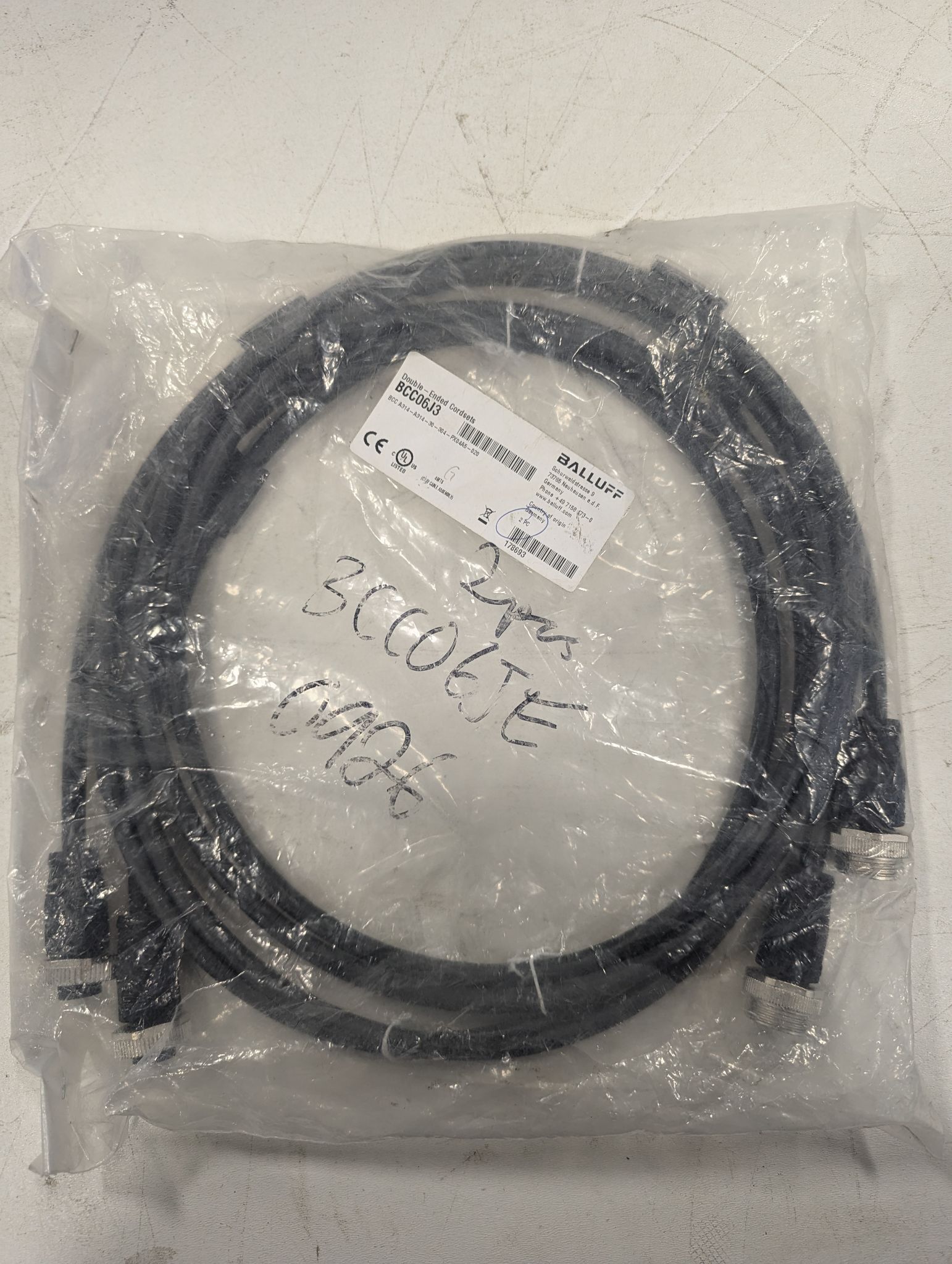BALLUFF BCC A314-A314-30-304-PX04A5-020 NEW 0