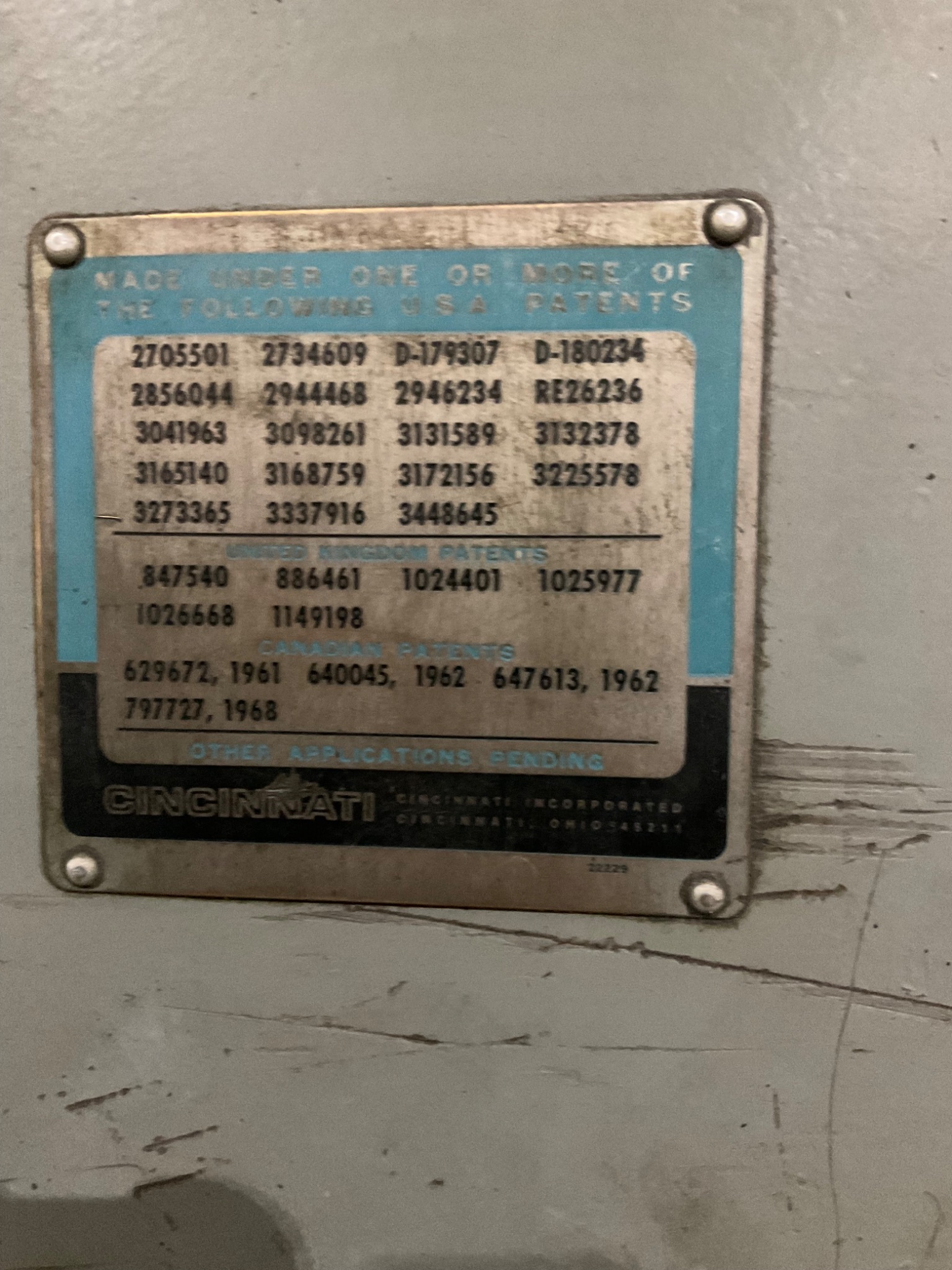 CINCINNATI 3D10 HYDRAULIC POWER SQUARING SHEAR USED 5