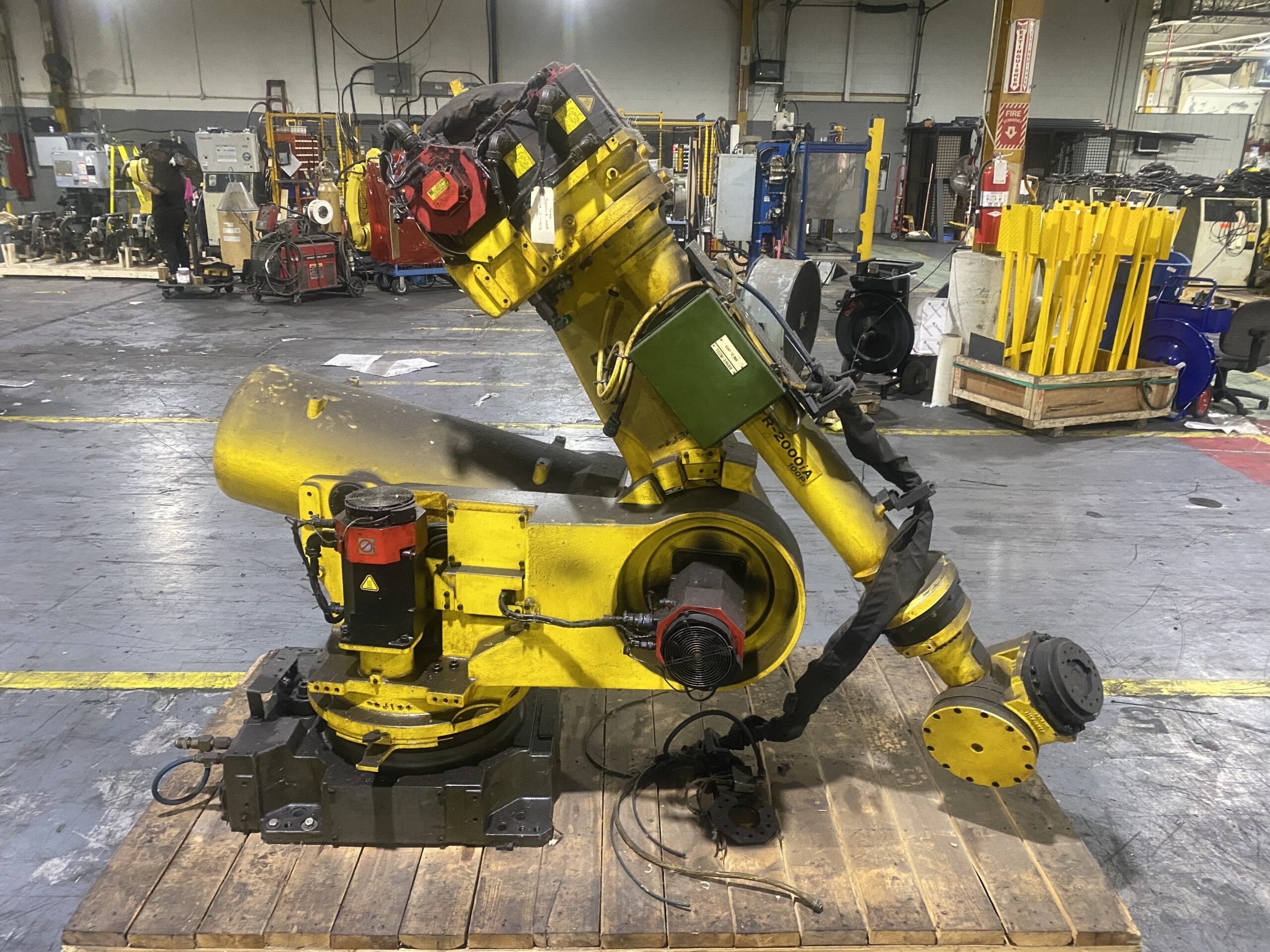 FANUC - R-2000iA/100P Robot Arm PARTS ONLY 0