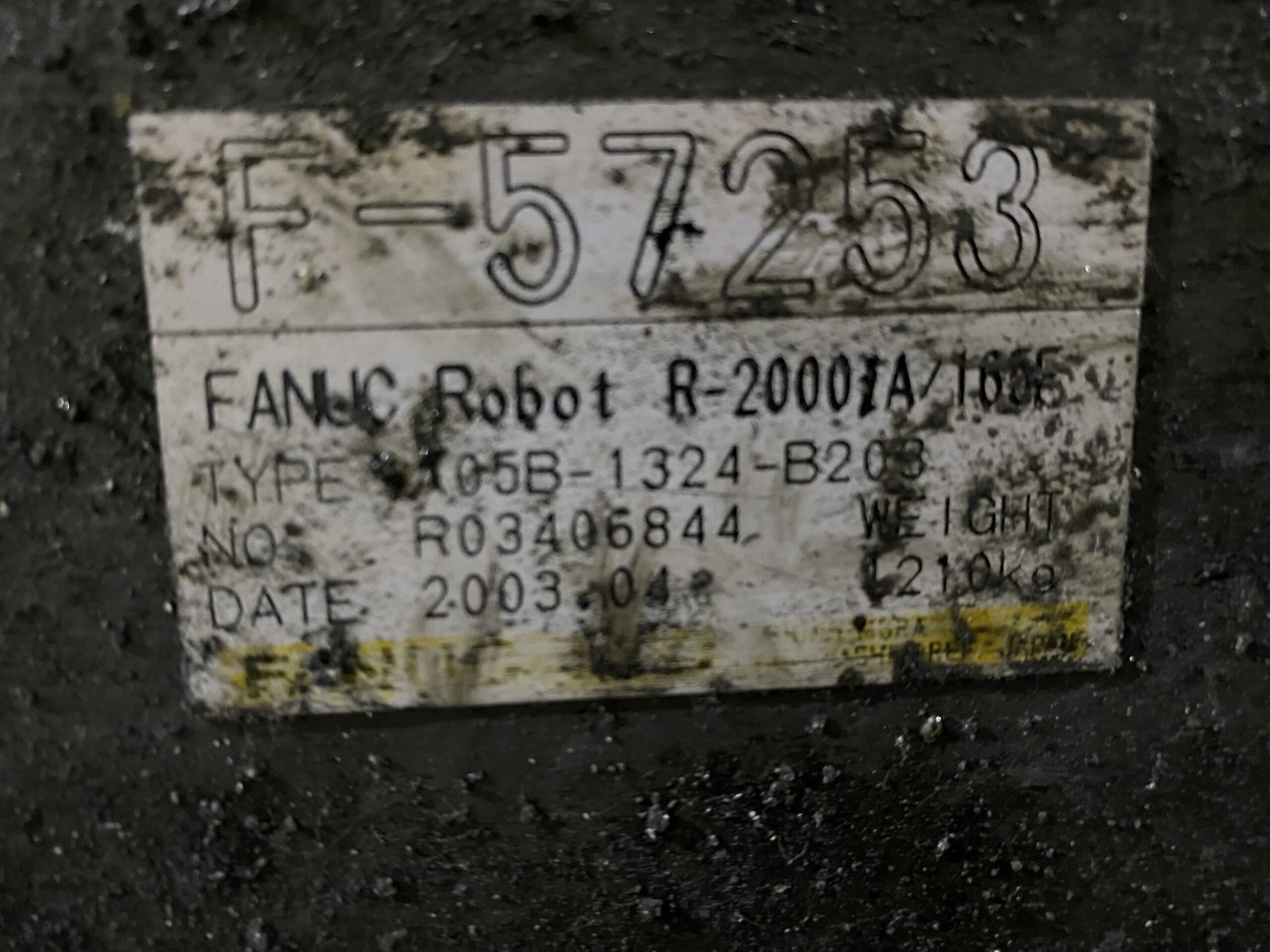 FANUC R-2000iA/165F w/ R-J3iB Controls USED AS-IS 5