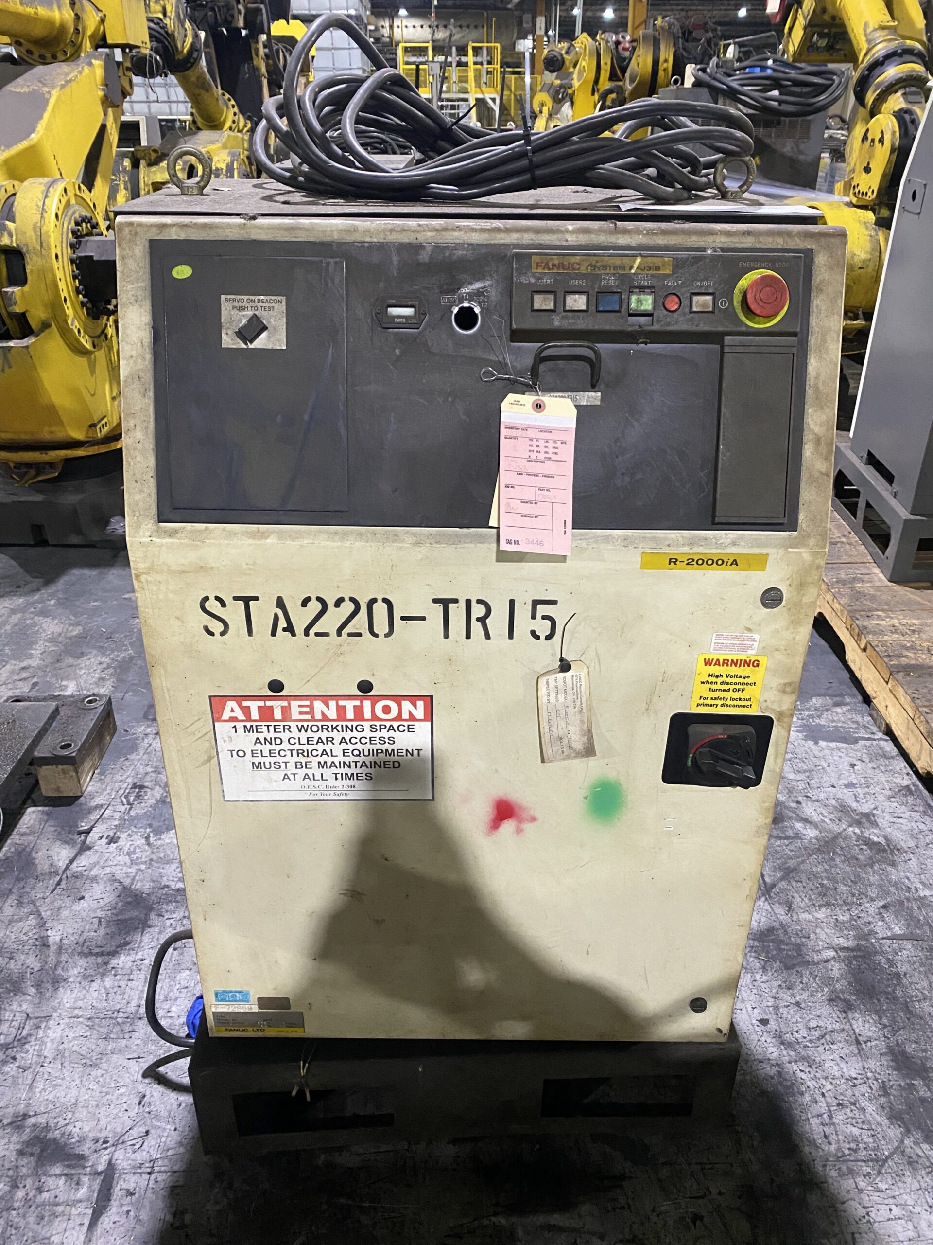 FANUC - R-2000iA/165F w/ R-J3iB Controls USED AS-IS 6