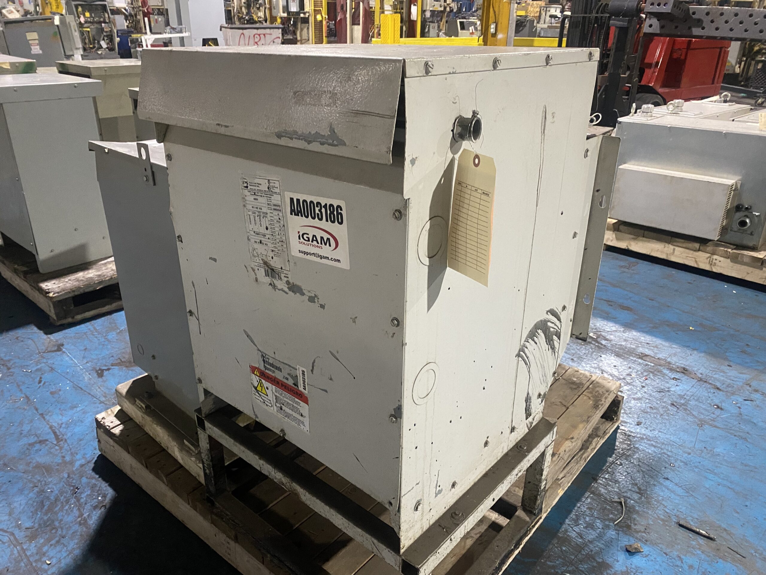 Hammond Power Solutions - NMK045KB Transformer 480V - 208Y/120V, 45kVA USED 1