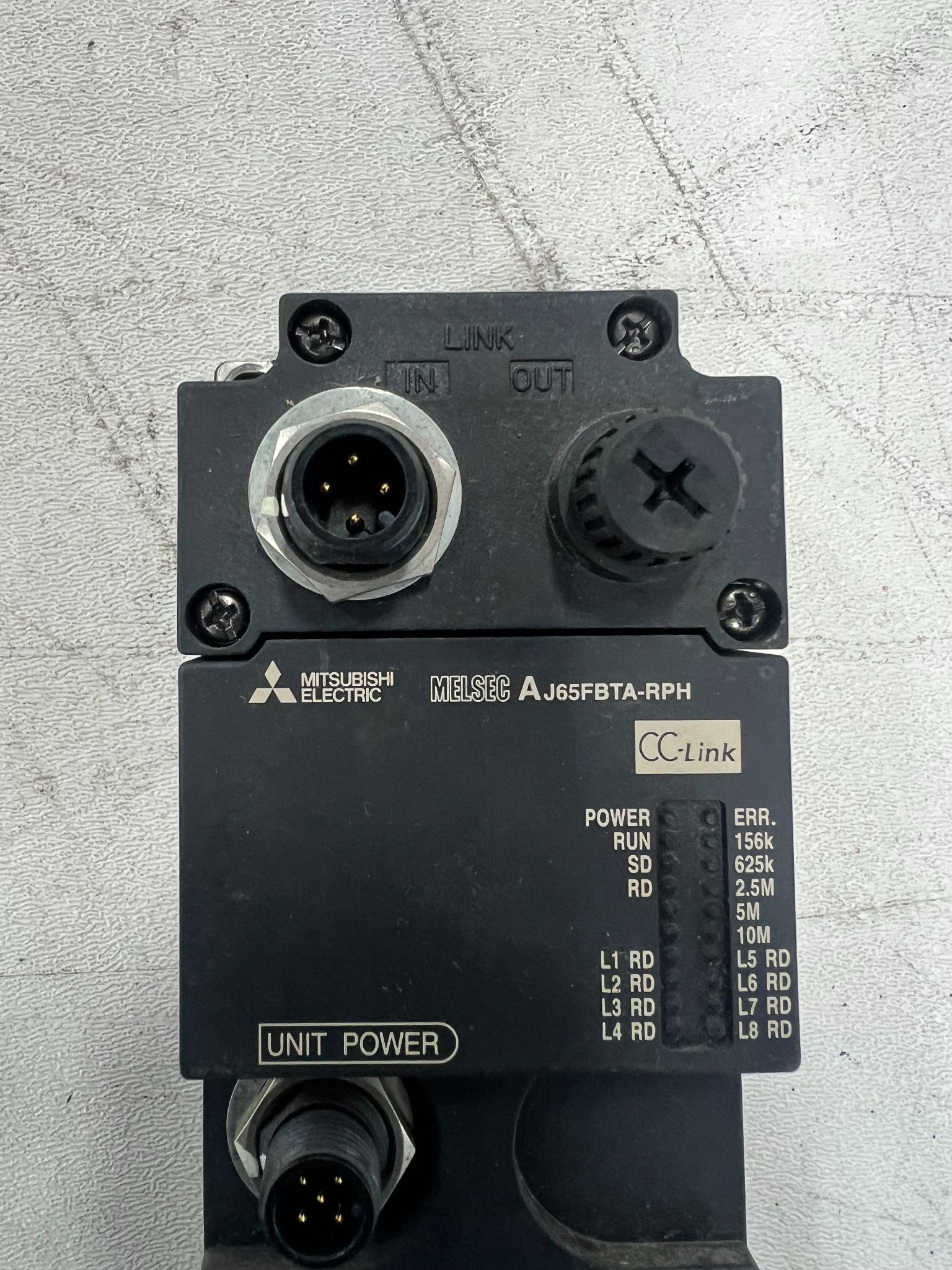 MITSUBISHI ELECTRIC AJ65FBTA-RPH PLCS/MACHINE CONTROL USED 1