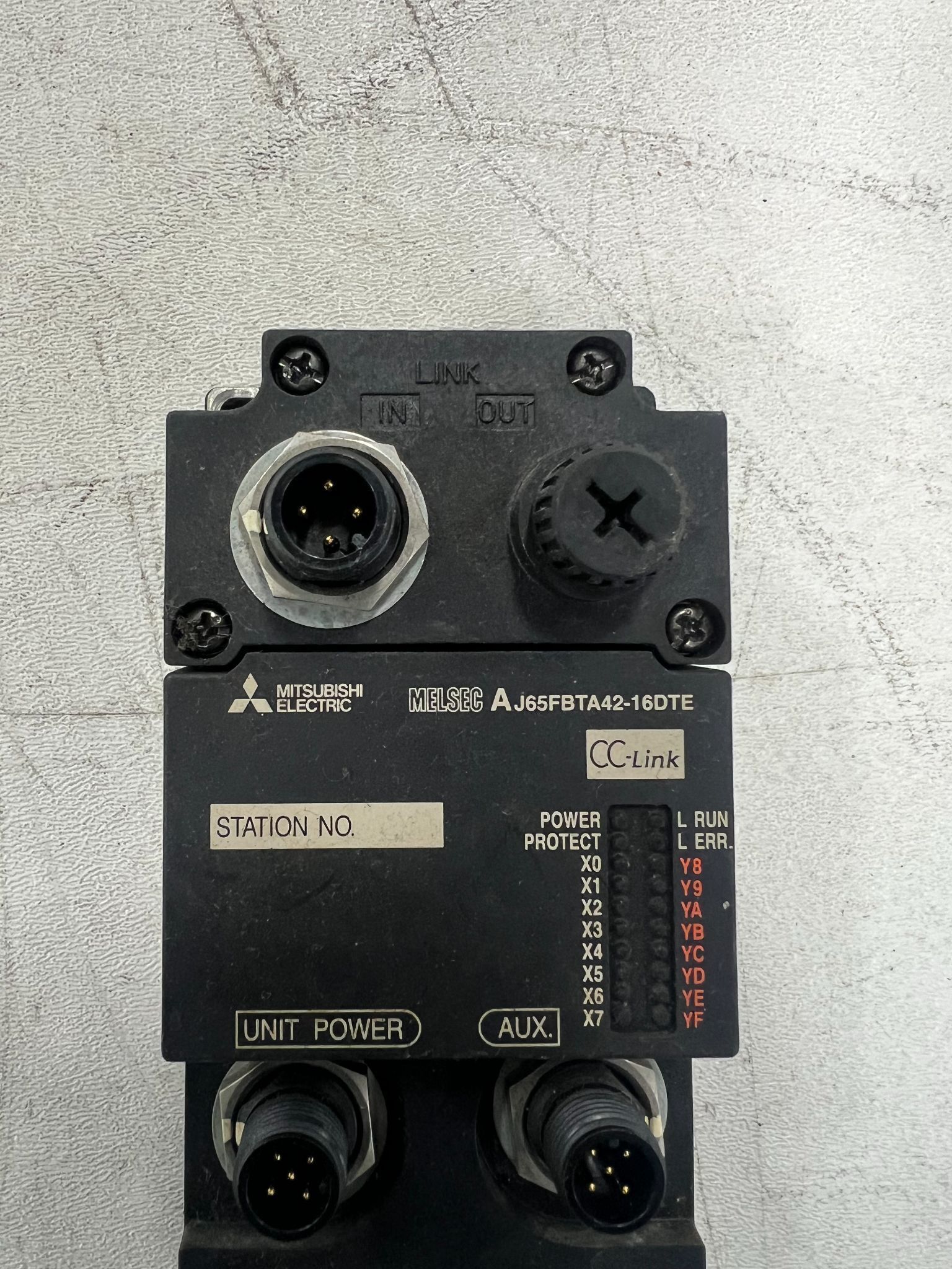 MITSUBISHI ELECTRIC AJ65FBTA42-16DTE PLCS/MACHINE CONTROL USED 1