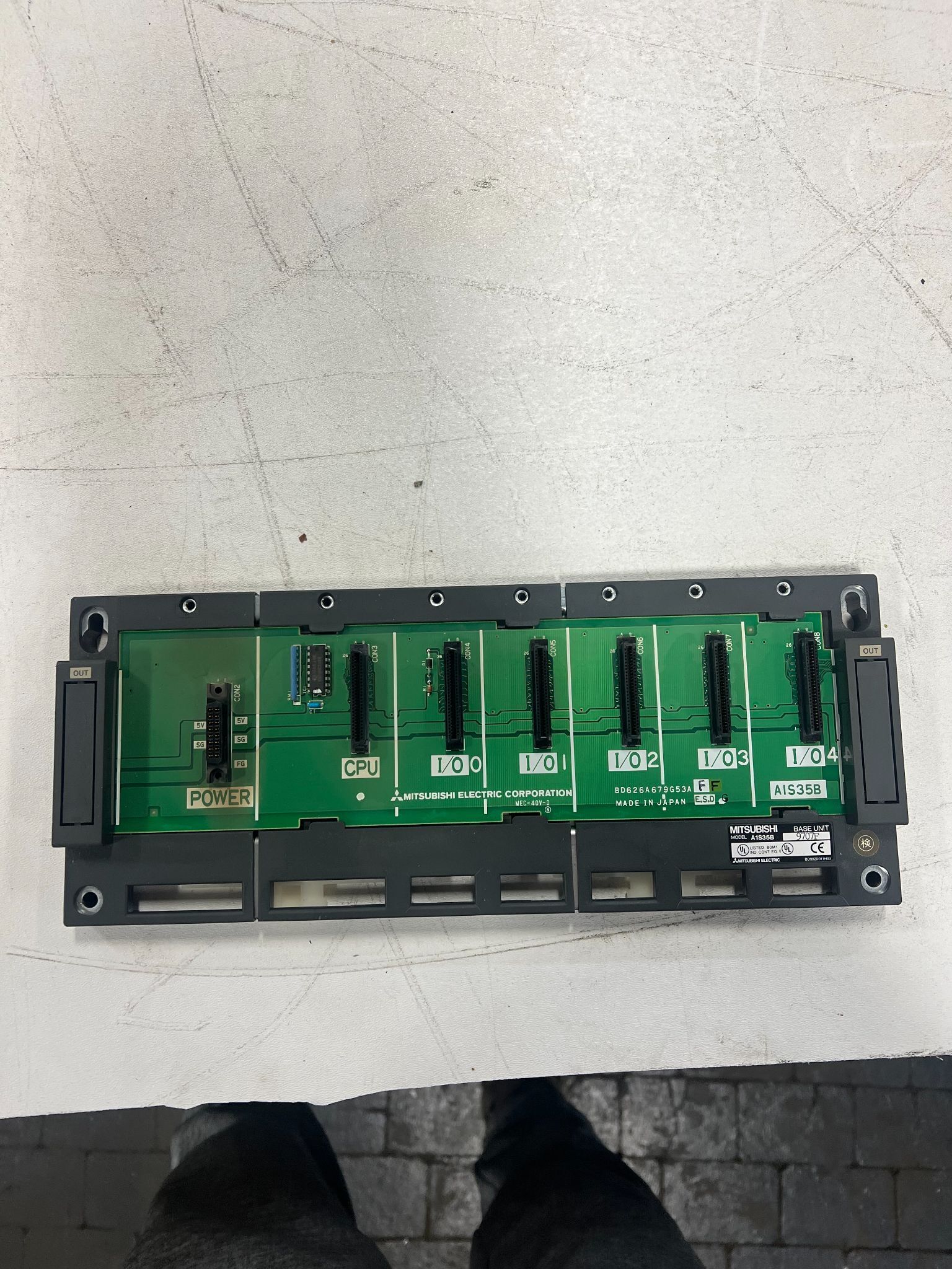 MITSUBISHI ELECTRIC A1S35B PLC MODULE USED 0