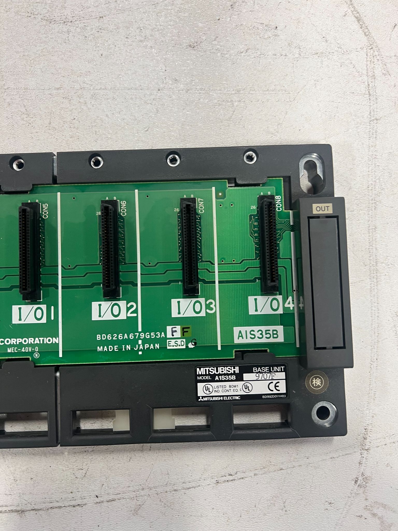 MITSUBISHI ELECTRIC A1S35B PLC MODULE USED 3