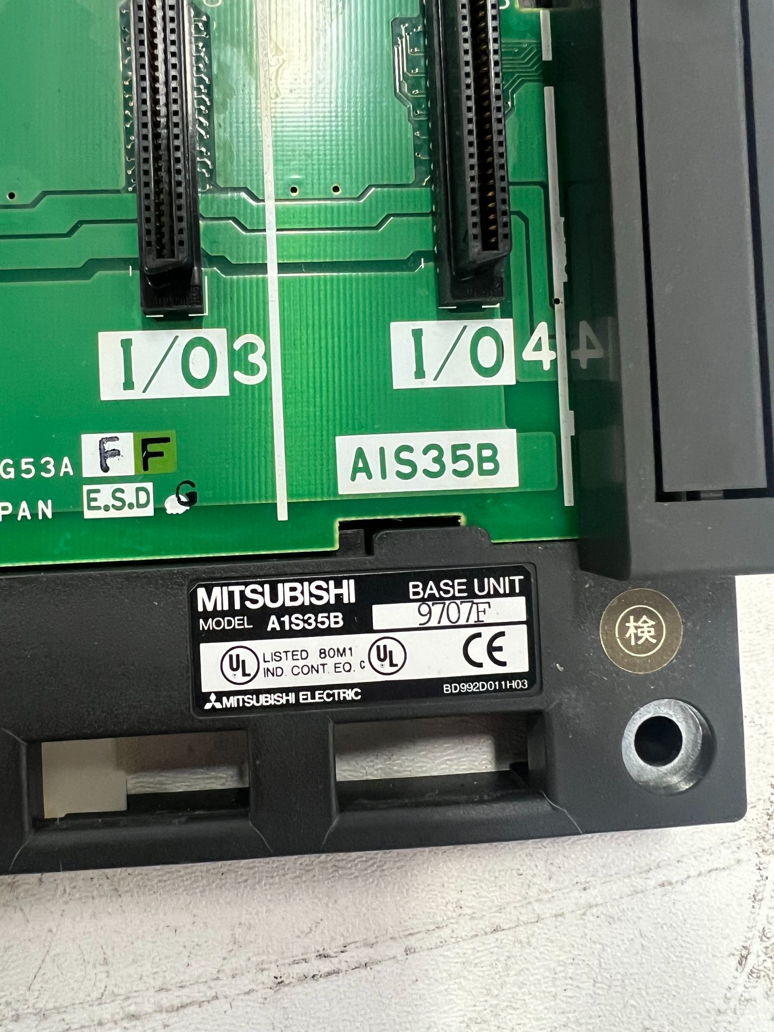 MITSUBISHI ELECTRIC A1S35B PLC MODULE USED 4
