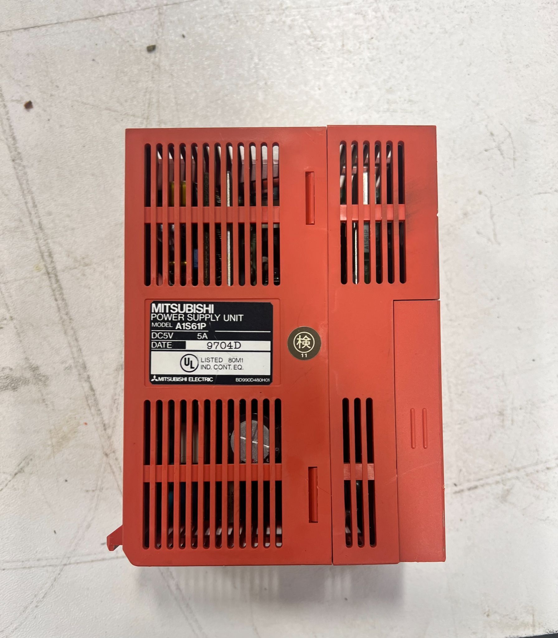 MITSUBISHI ELECTRIC A1S61P POWER SUPPLY USED 2