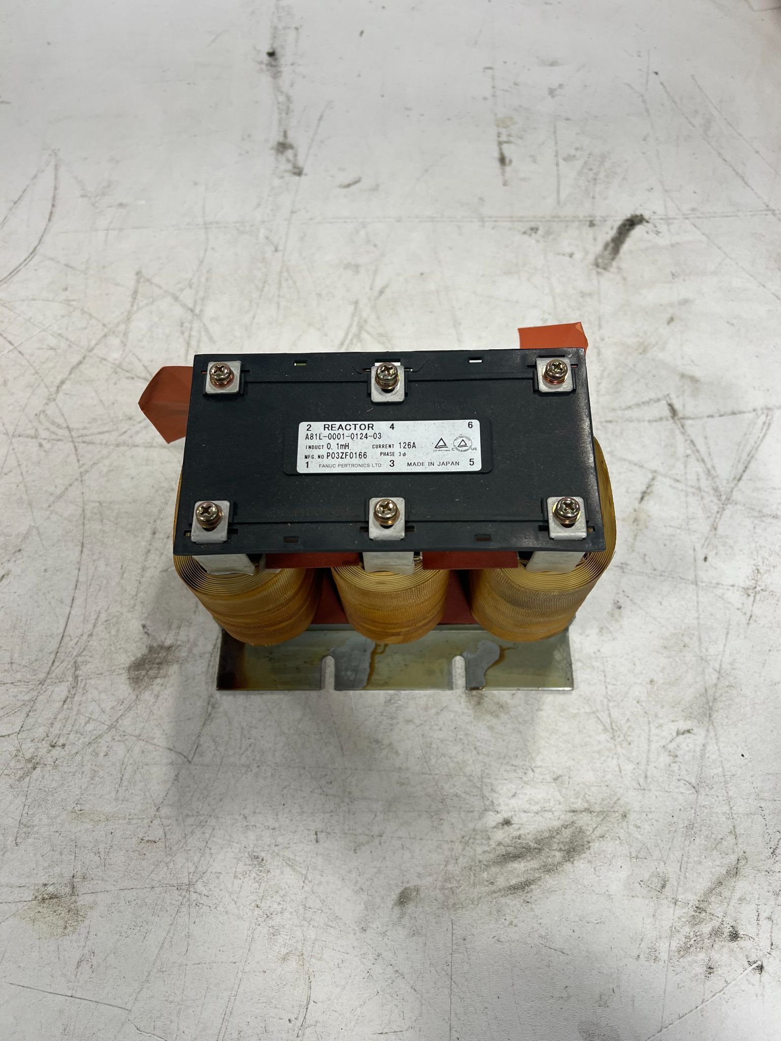 FANUC A81L-0001-0124-03 REACTOR NEW NO BOX 2