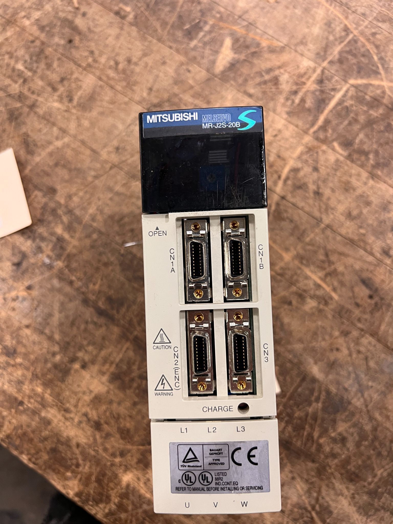 MITSUBISHI MR-J2S-20B SERVO DRIVE USED 0