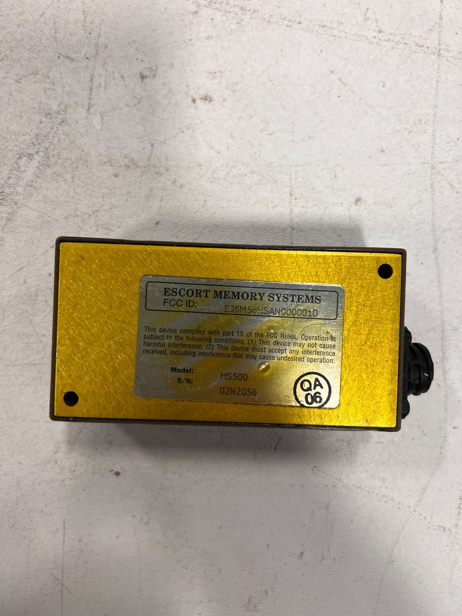 DATALOGIC HS500 READ?WRITE ANTENNA USED 2