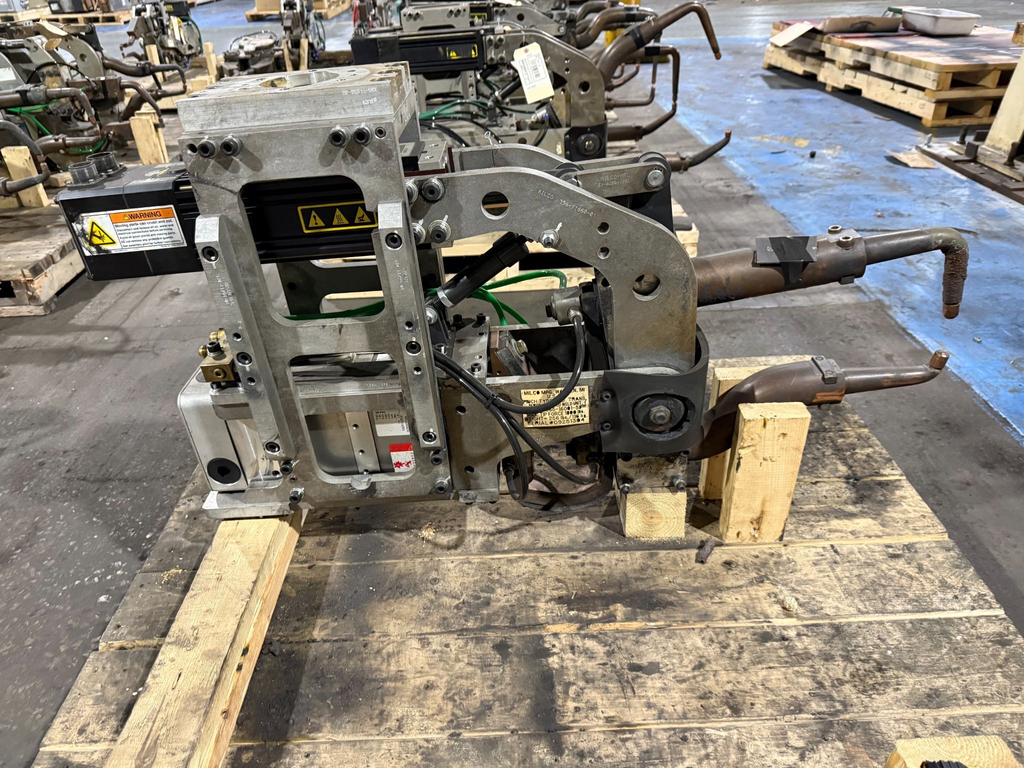MILCO 665-16001-58 Pinch-Type Weld Gun USED - Tested 1