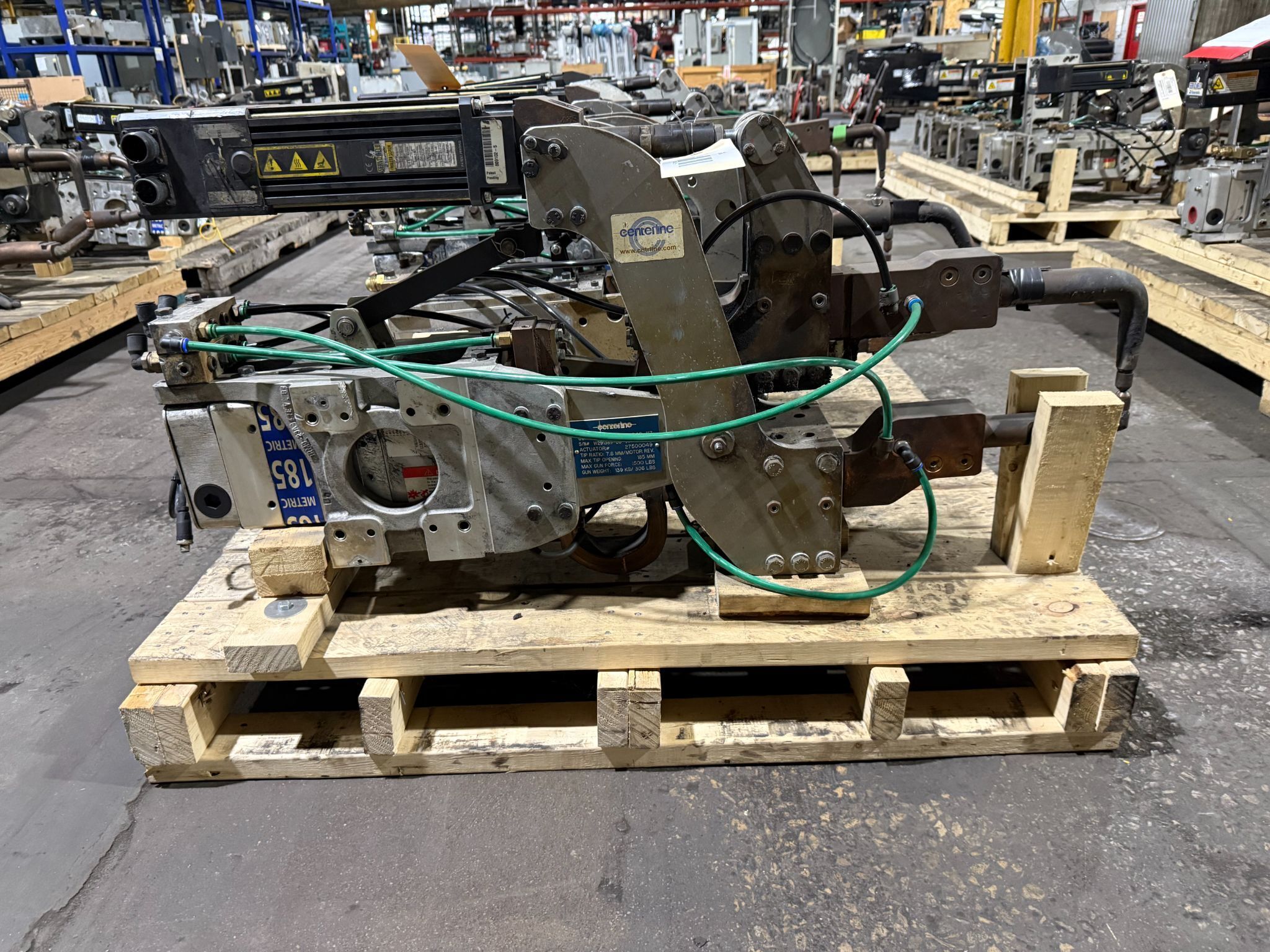 CENTERLINE CFSPIN-020-040-117 Pinch-Type Weld Gun USED - Tested 0