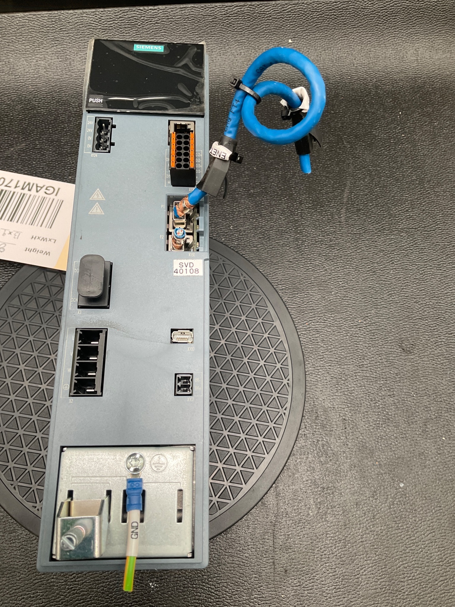 SIEMENS 6SL3210-5HE11-5UF0 S210 SERVO DRIVE 1.5KW 3PH 480V USED 0