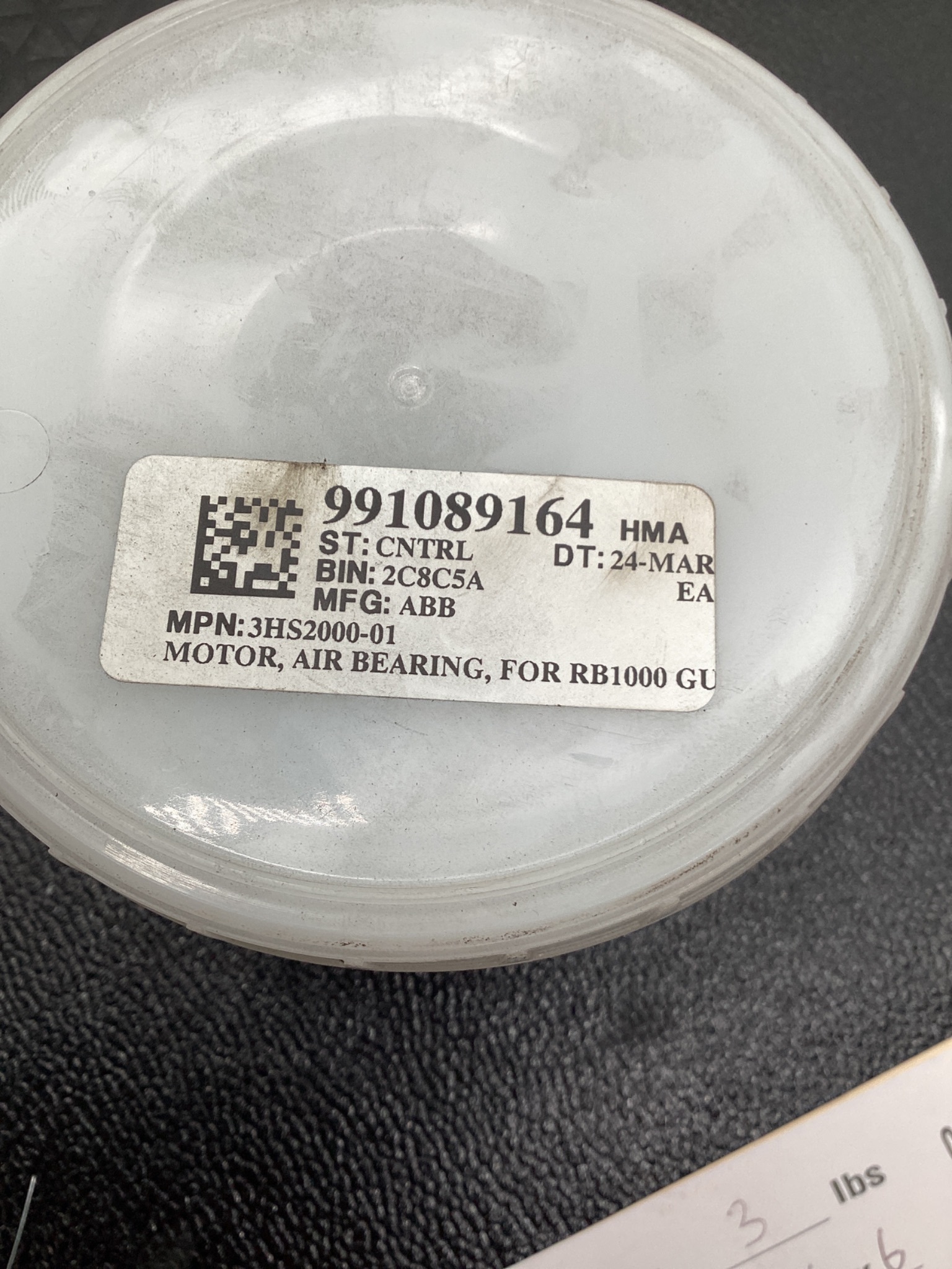 ABB 3HS2000-01 AIR BEARING MOTOR NEW 5