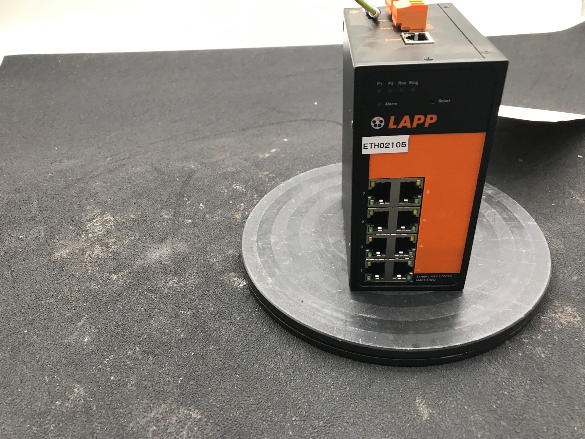 LAPP 21700126 ETHERLINE M08T-2GEN ETHERNET SWITCH USED 1