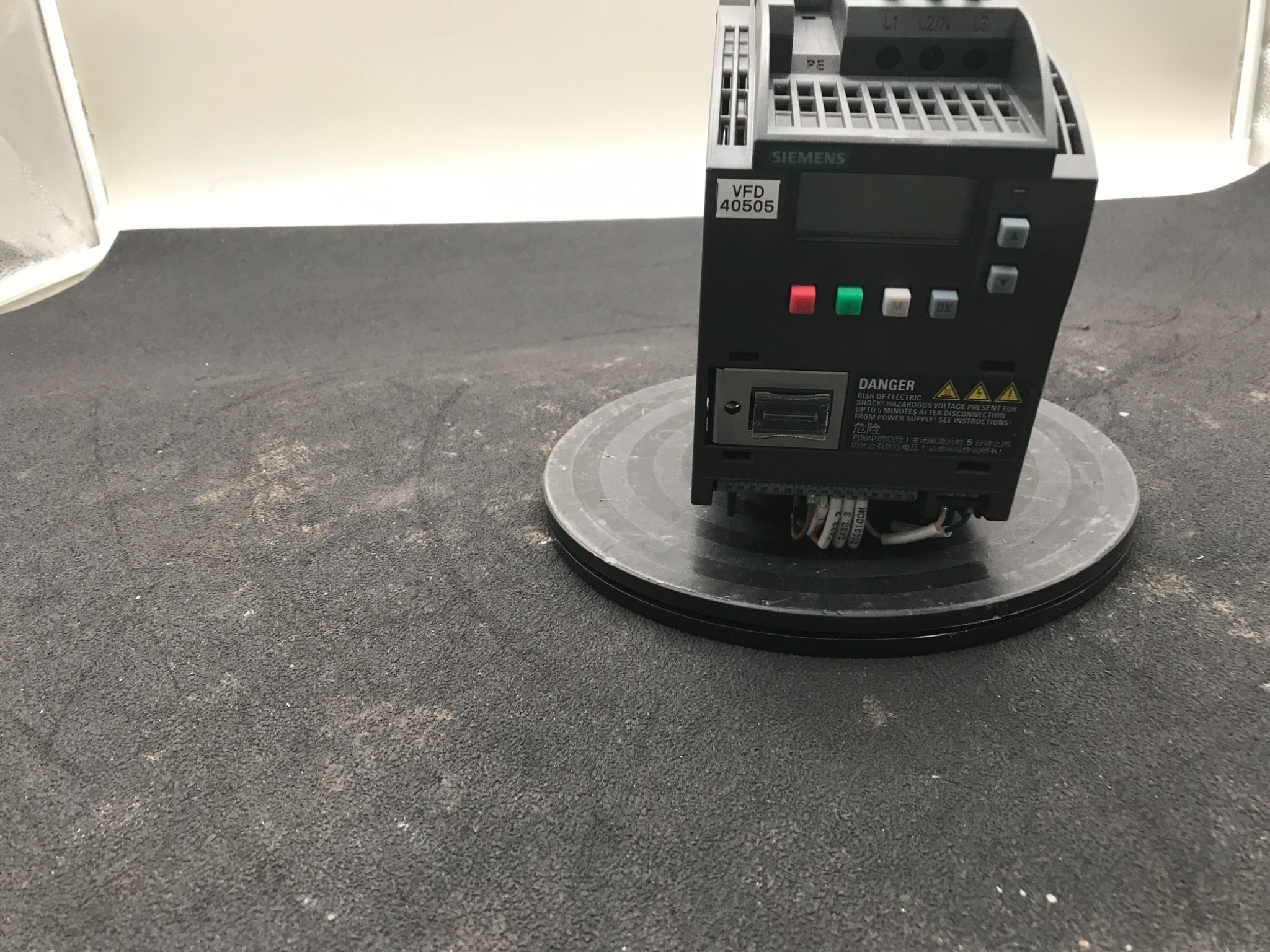 SIEMENS 6SL3210-5BE15-5CV0 SINAMICS V20 INVERTER DRIVE USED 1