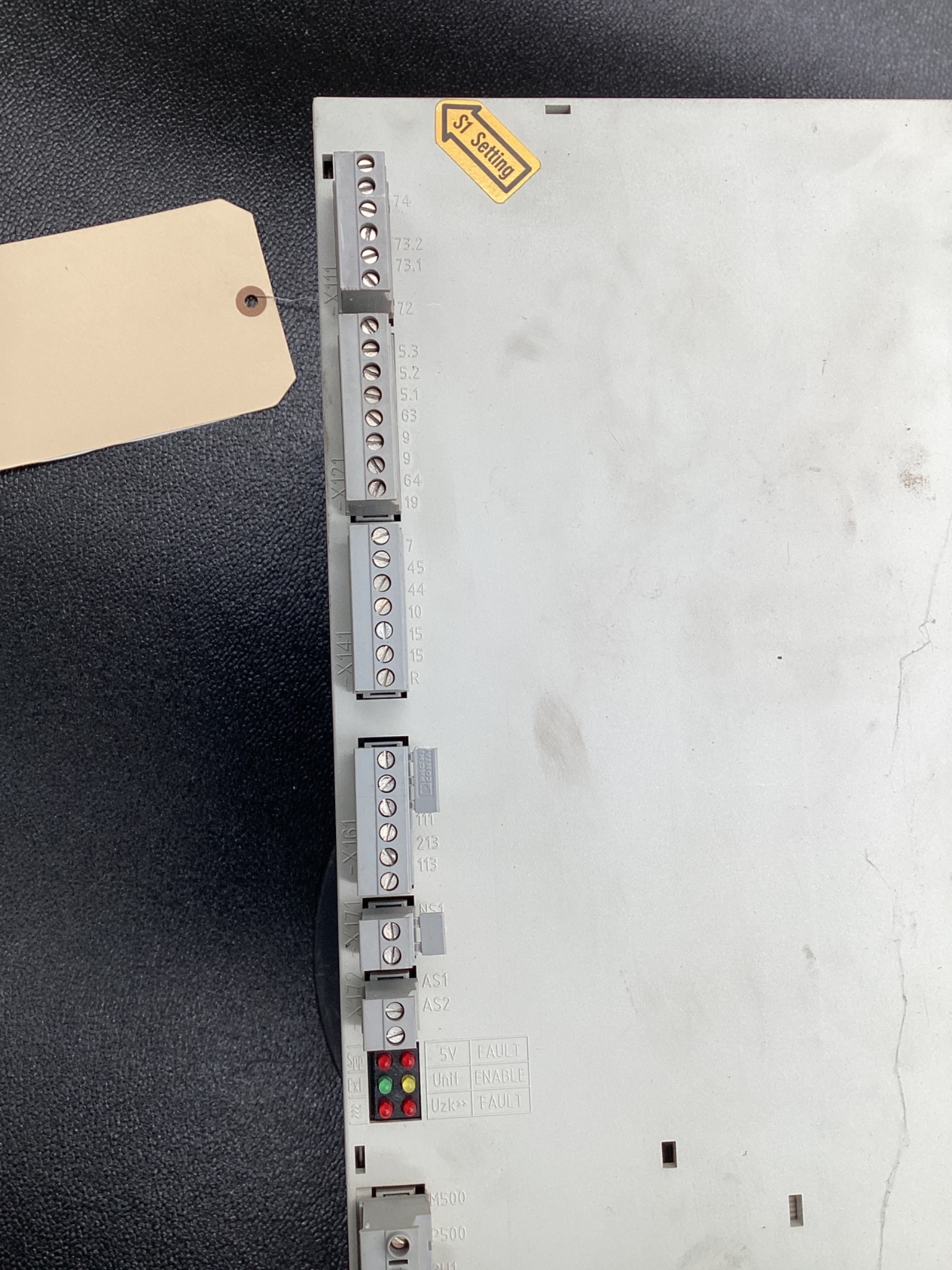 SIEMENS 6SN1145-1BA02-0CA2 SIMODRIVE 611 INFEED MODULE 36KW USED 5