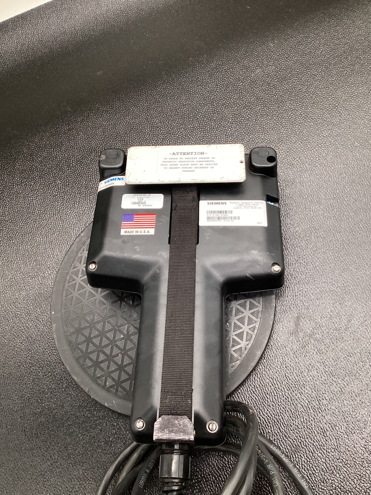 SIEMENS 3-424-2198A ACRAMATIC CNC TEACH PENDANT USED 2