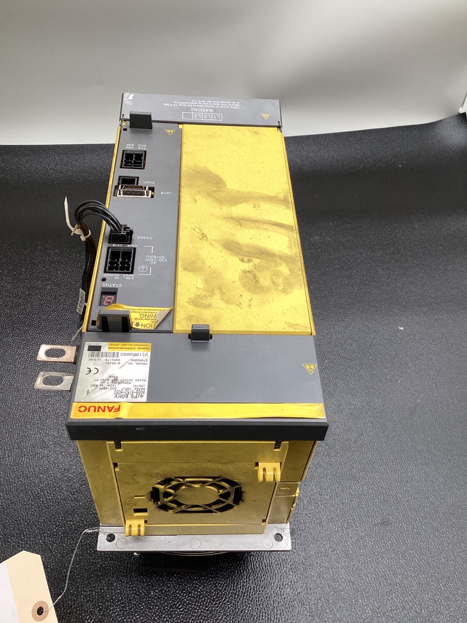 FANUC A06B-6150-H060 ALPHA I POWER SUPPLY MODULE USED 2