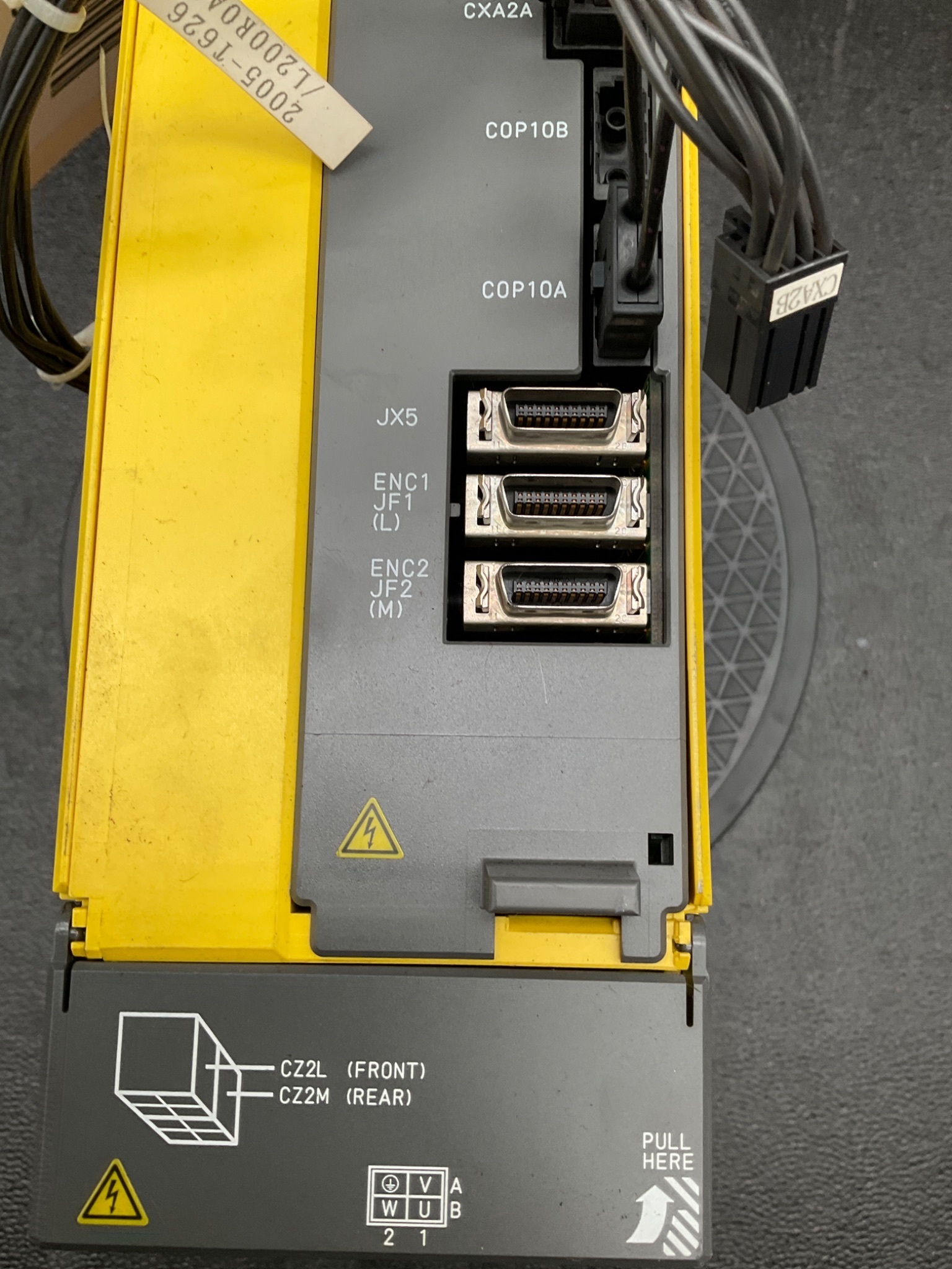 FANUC A06B-6096-H202#H500 ALPHA SERVO AMPLIFIER MODULE USED 3