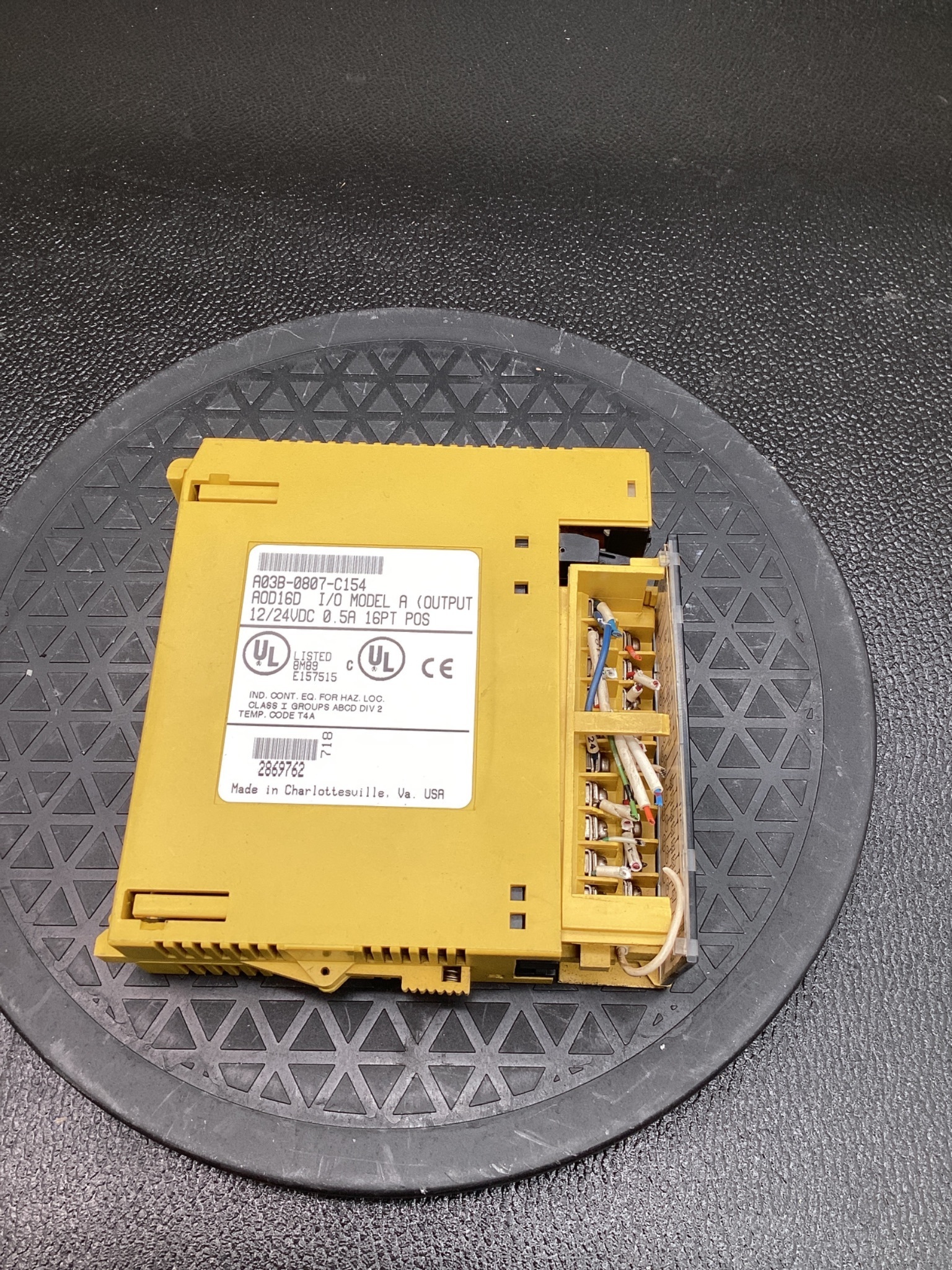 FANUC A03B-0807-C154 OUTPUT MODULE CNC I/O USED 1