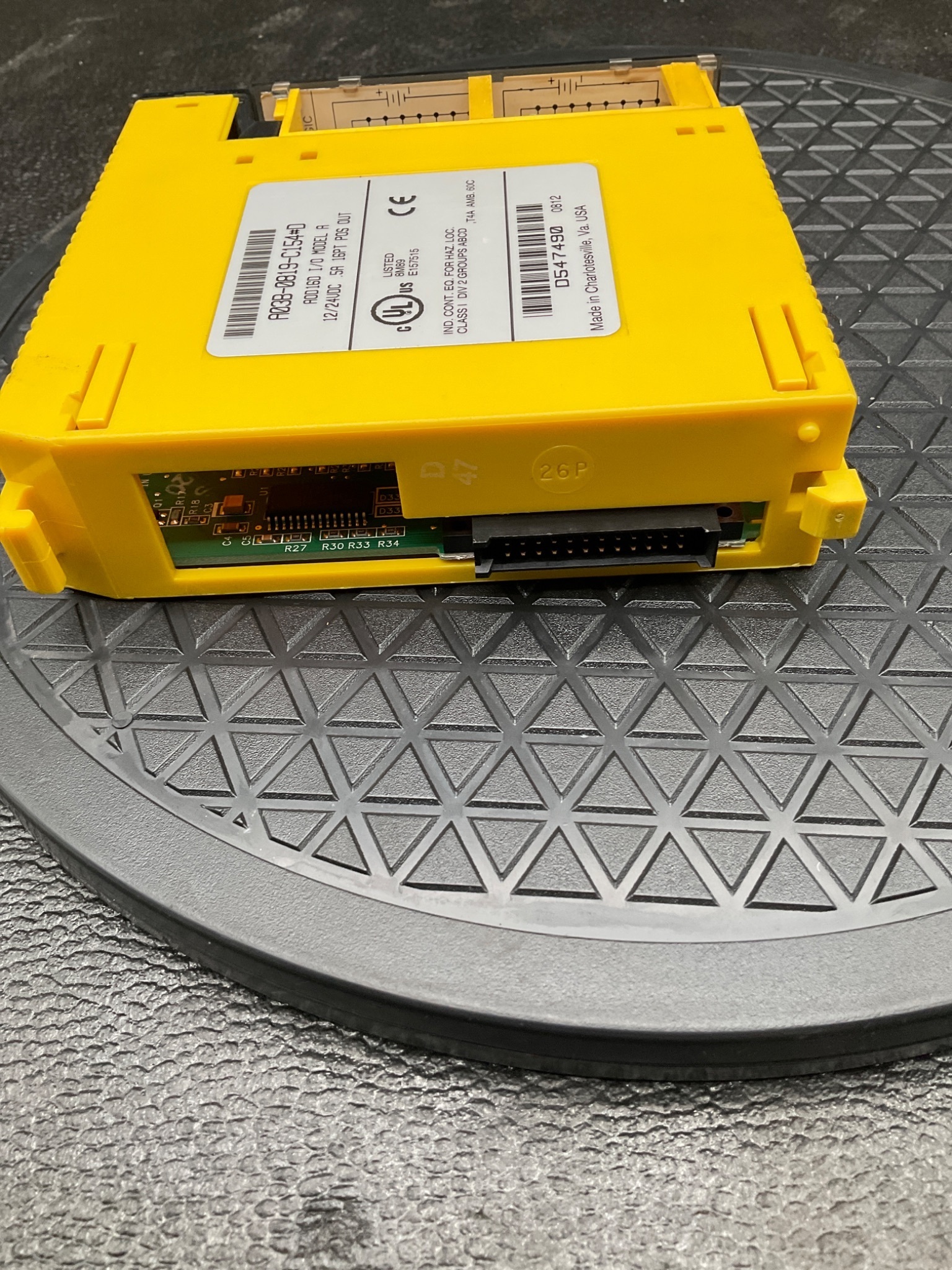 FANUC A03B-0819-C154#D 16PT DC OUTPUT MODULE AOD16D CE USED 3