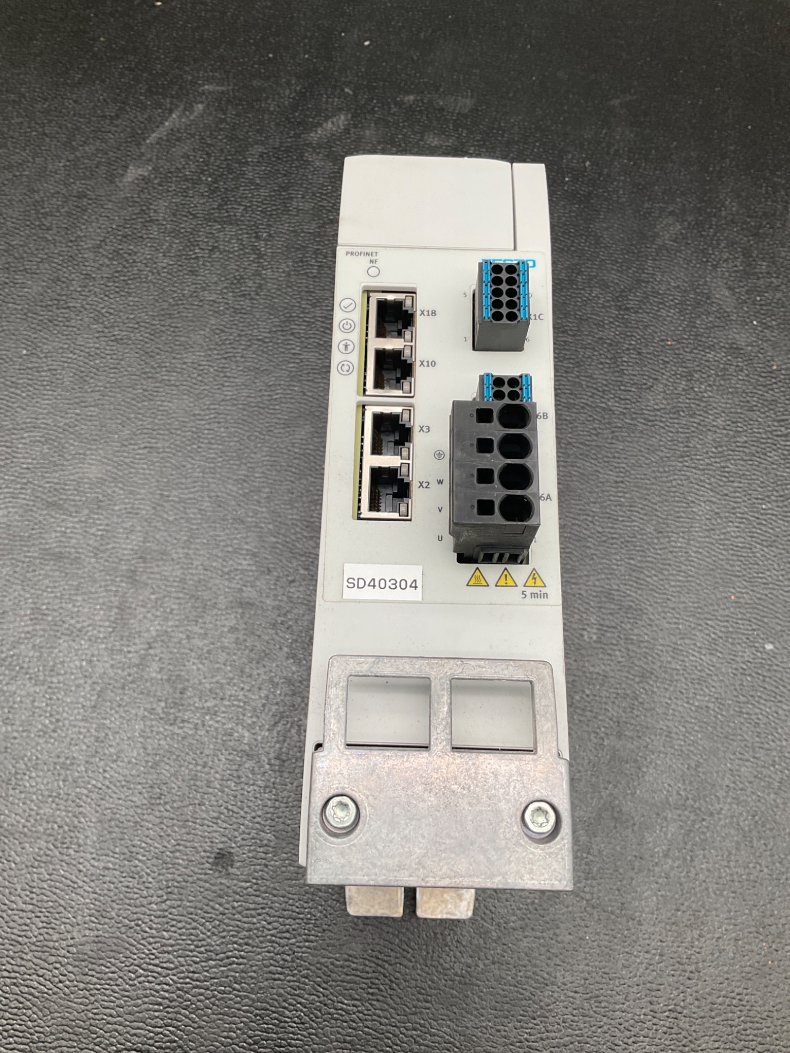 FESTO CMMT-AS-C2-11A-P3-PN-S1 SERVO DRIVE 2A PROFINET USED 0