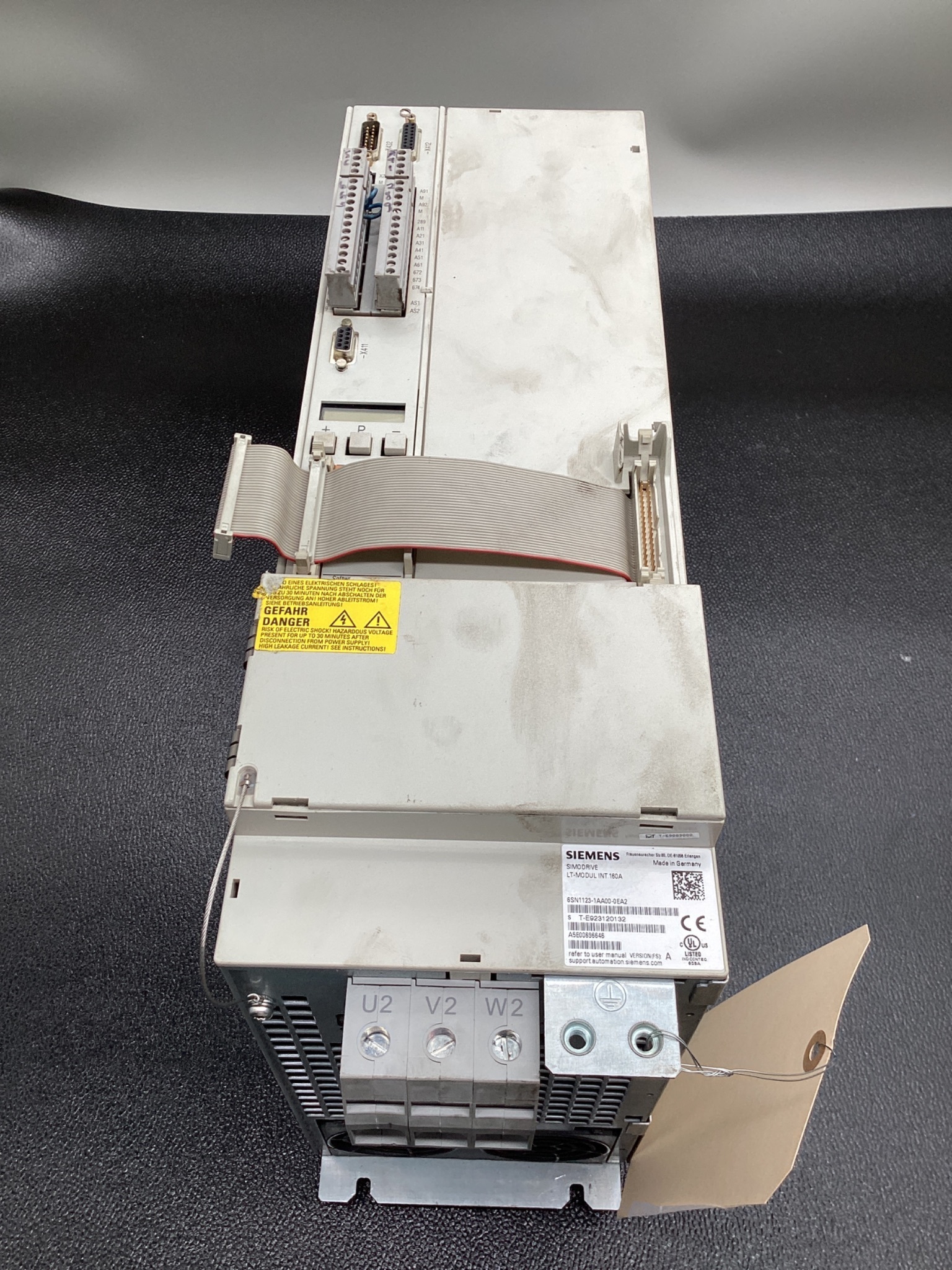 SIEMENS 6SN1123-1AA00-0EA1 SIMODRIVE POWER MODULE 50A USED 0