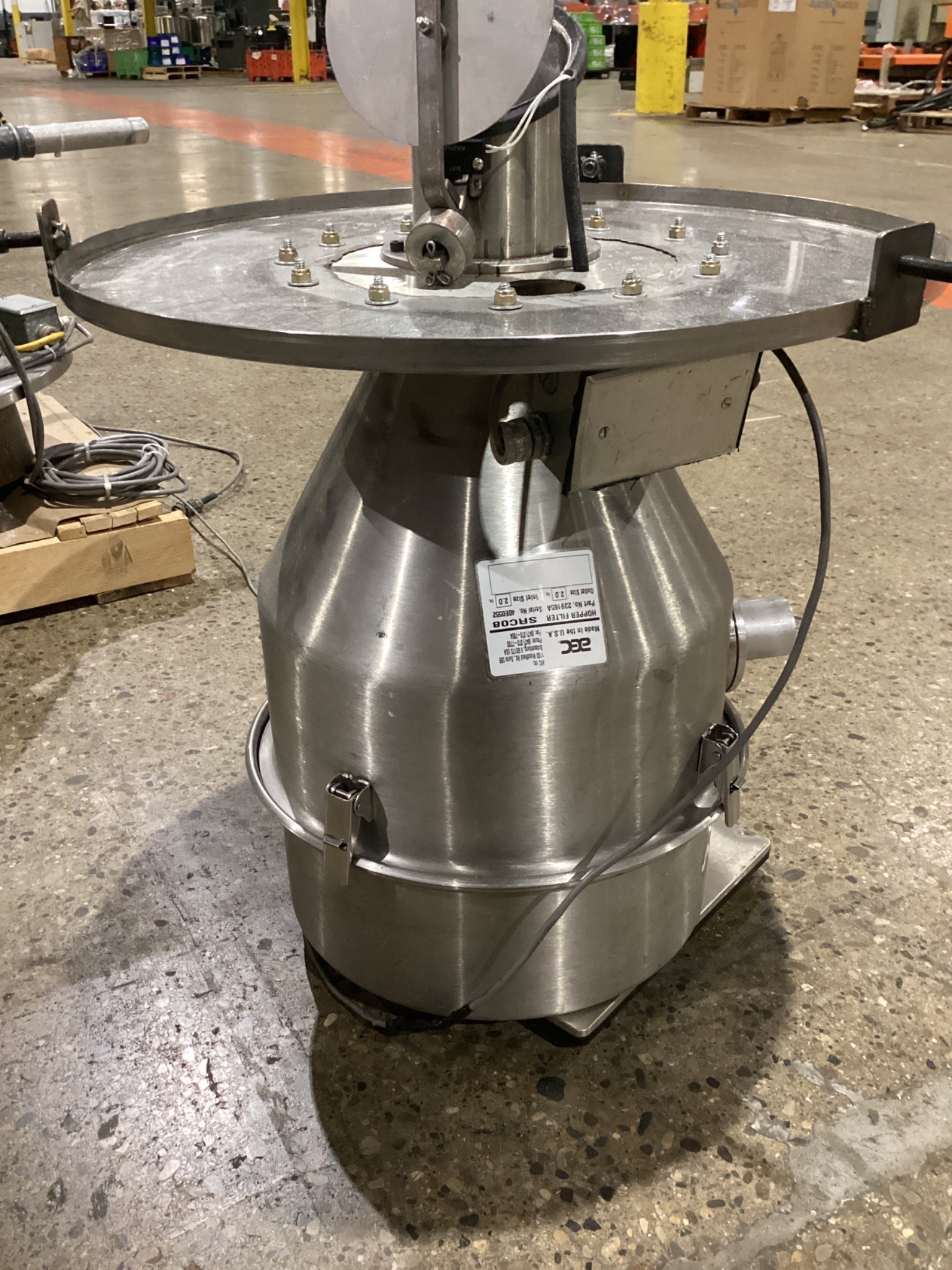 AEC WHITLOCK SRC08 Vacuum Reciever USED 0