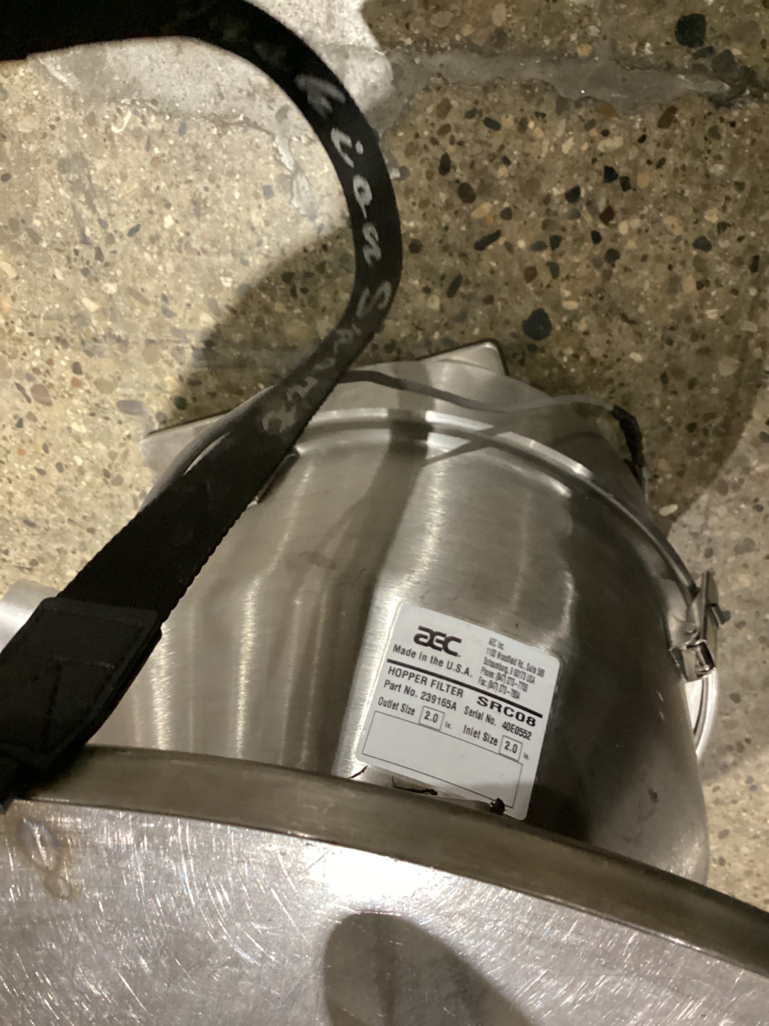 AEC WHITLOCK SRC08 Vacuum Reciever USED 3