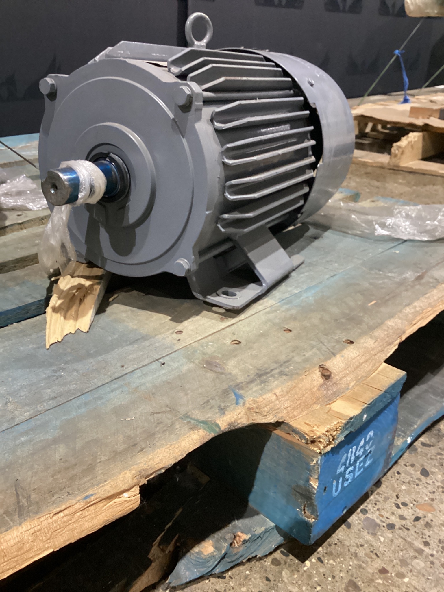 MITSUBISHI SF-JRB SUPER LINE BRAKE MOTOR 3PH IP55 USED 1