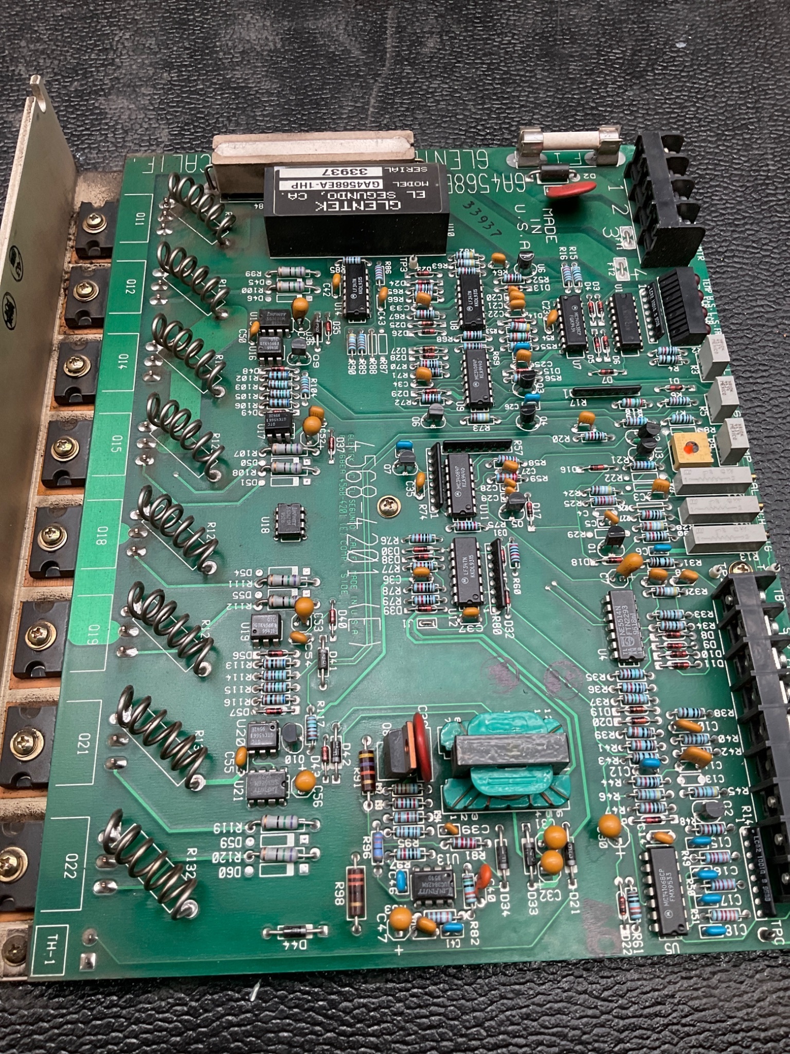 GLENTEK GA4568EA-1HP SERVO DRIVE AMPLIFIER USED 3