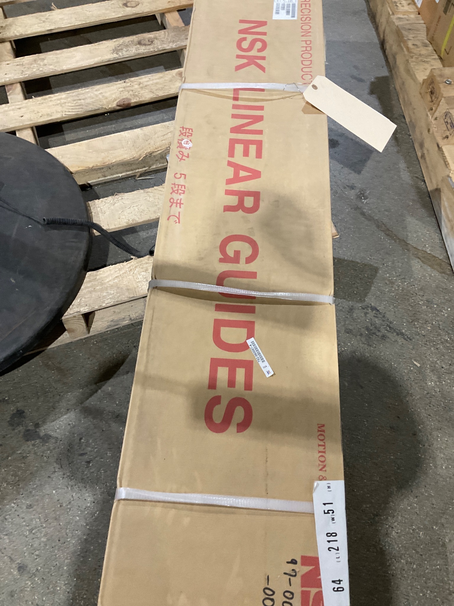 HARDINGE VLB0008316 LINEAR GUIDEWAYS Z AXIS NEW 4