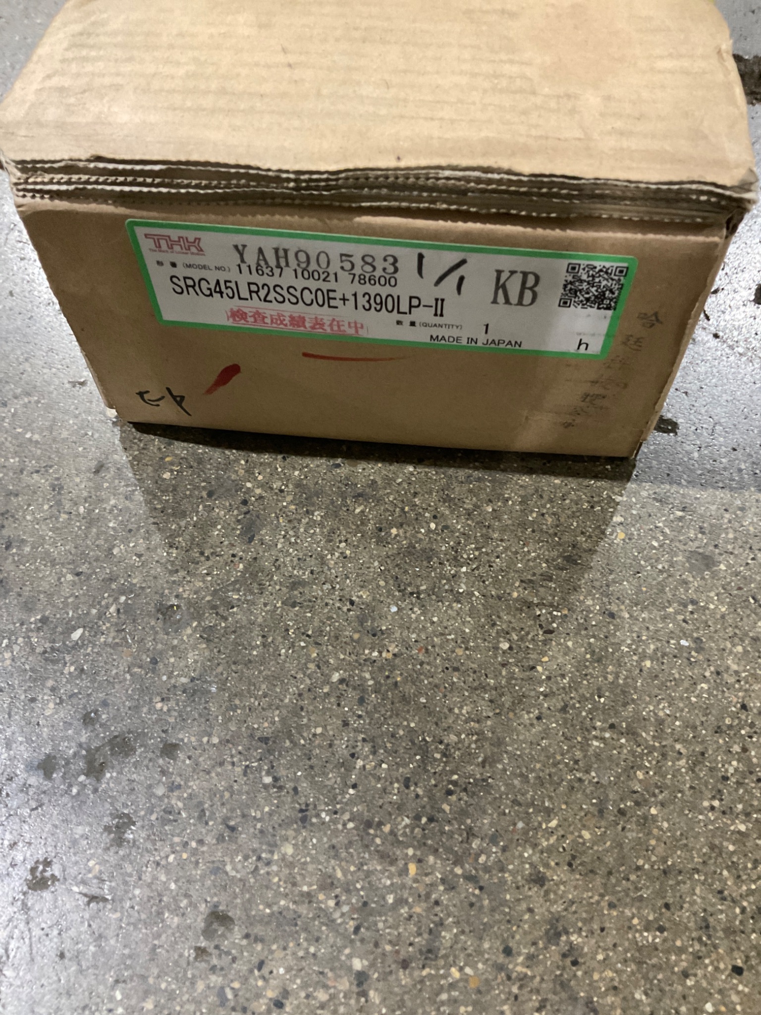 THK SRG45LR2SSCOE+1390LP-II LINEAR GUIDE RAIL NEW 3