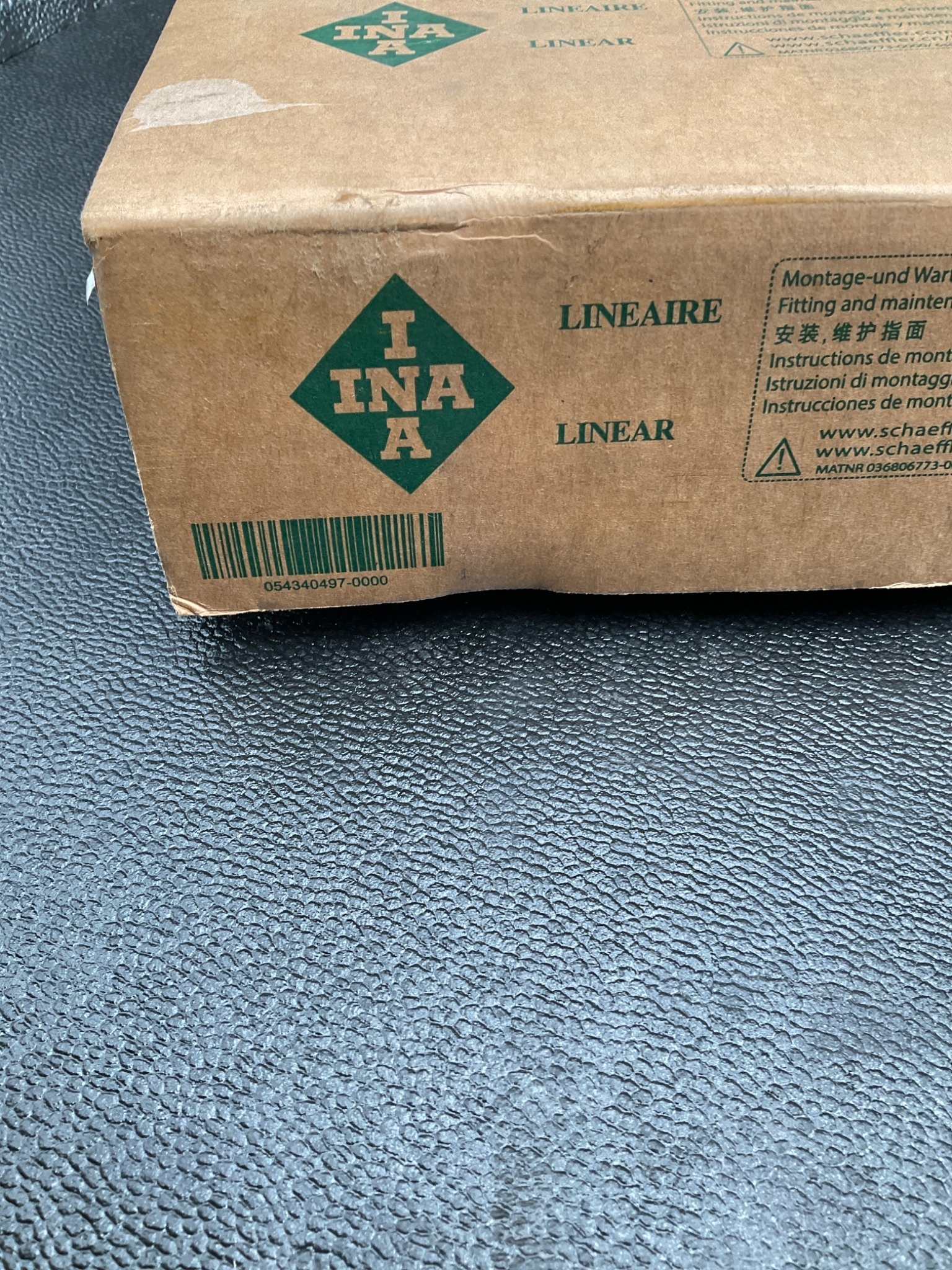 INA RUE35-E-H-W2-G2-V3/616 LINEAR GUIDE X-AXIS NEW 2