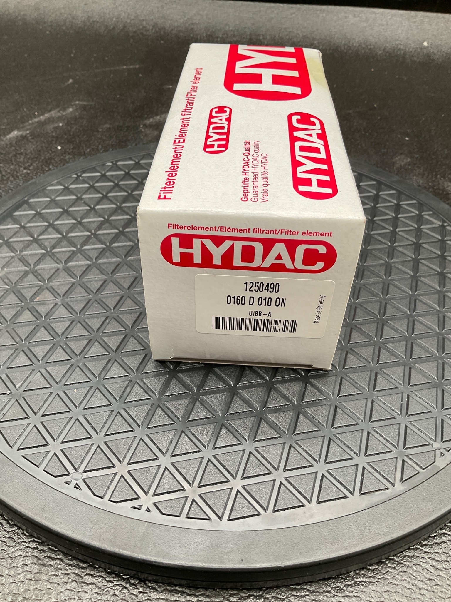 HYDAC 1250490 PRESSURE FILTER ELEMENT 10 MICRON NEW 2