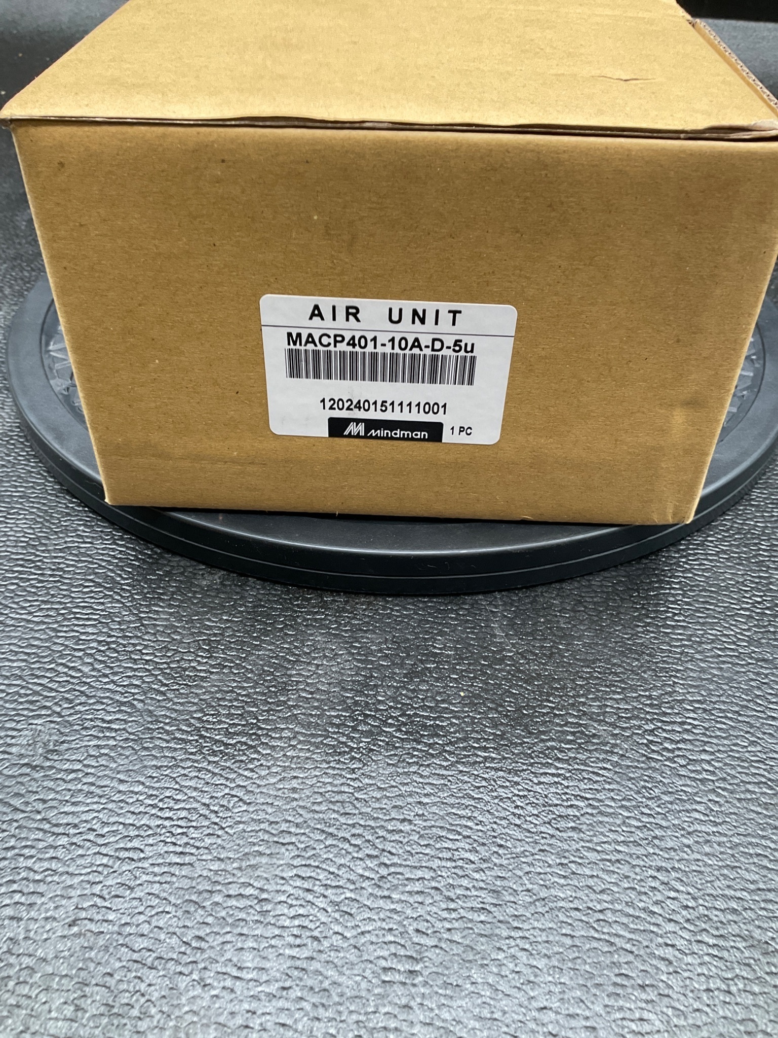 MINDMAN MACP401-10A-D-5U FRL UNIT 3/8 AUTO DRAIN 5 MICRON NEW 2