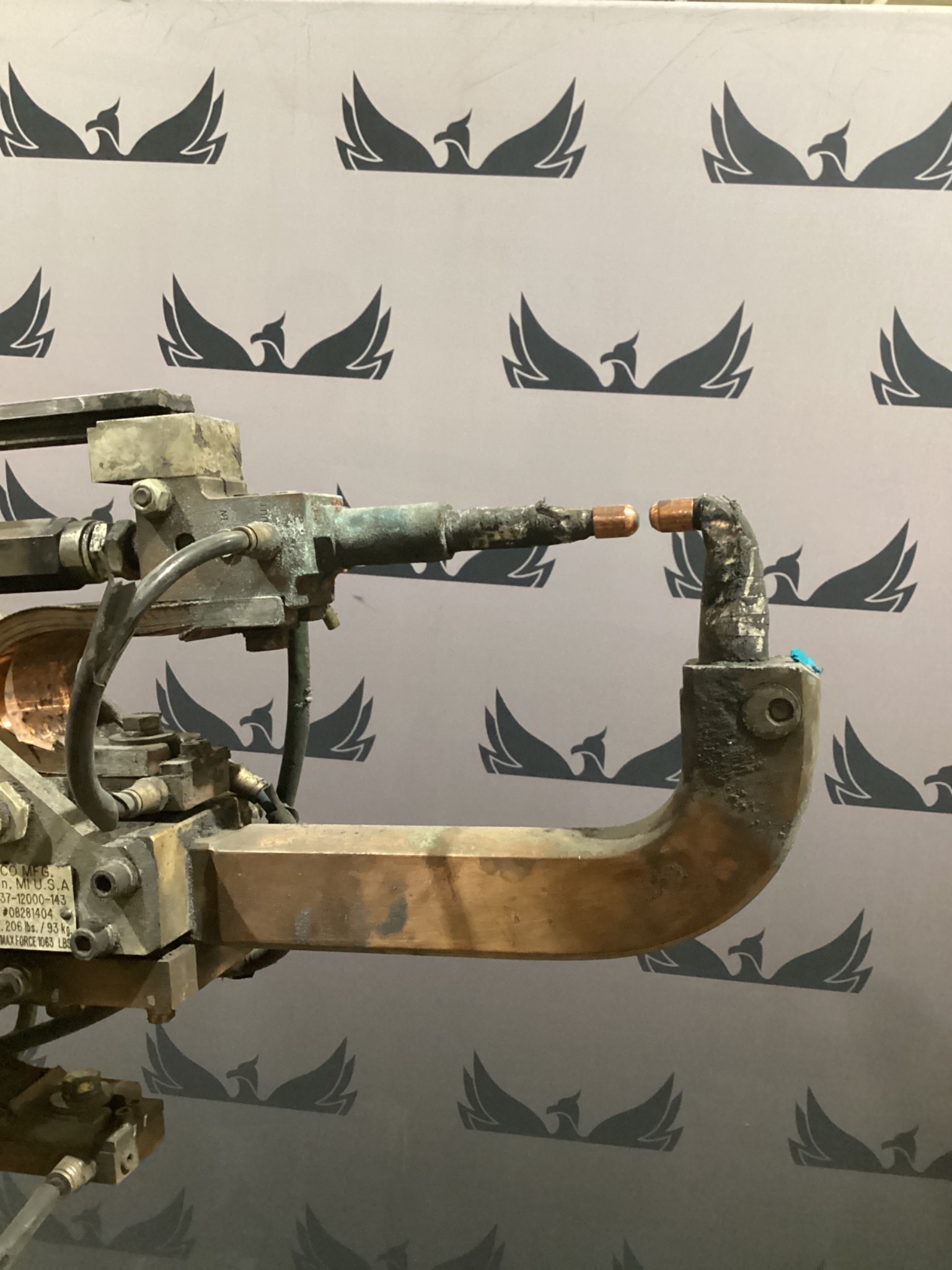 MILCO 637-12000-143 C-Type Weld Gun USED 1