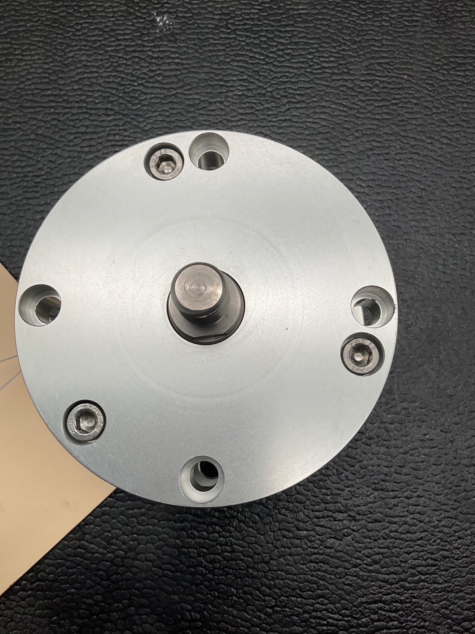 BIMBA FO-501-CMT FLAT-1 PNEUMATIC CYLINDER 2IN BORE 1IN STROKE USED 3